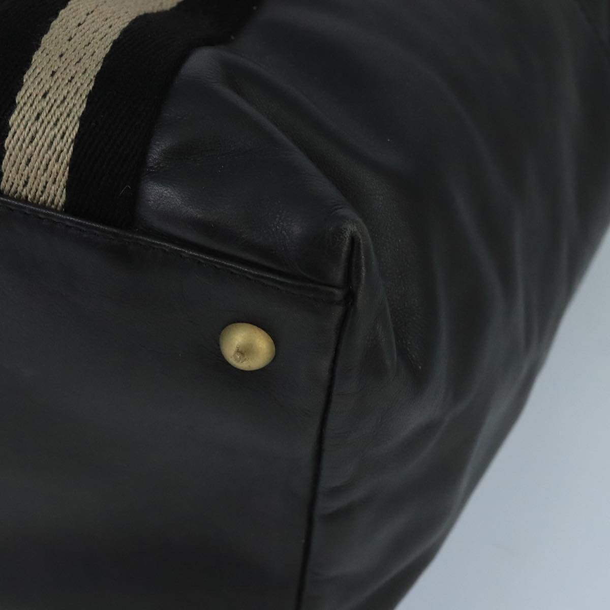 Bally Black Leather Tote Bag (Pre-Owned) Size ONE SIZE - 7 Thumbnail