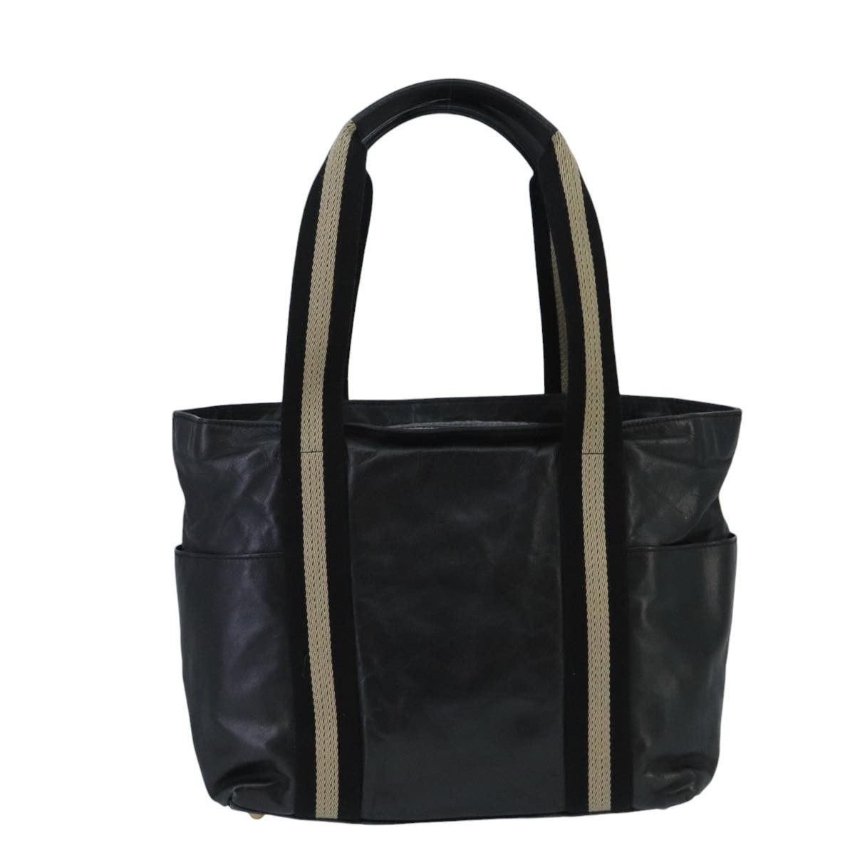 Bally Black Leather Tote Bag (Pre-Owned) Size ONE SIZE - 2 Thumbnail