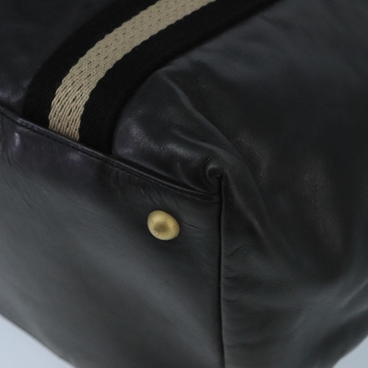 Bally Black Leather Tote Bag (Pre-Owned) Size ONE SIZE - 9 Thumbnail