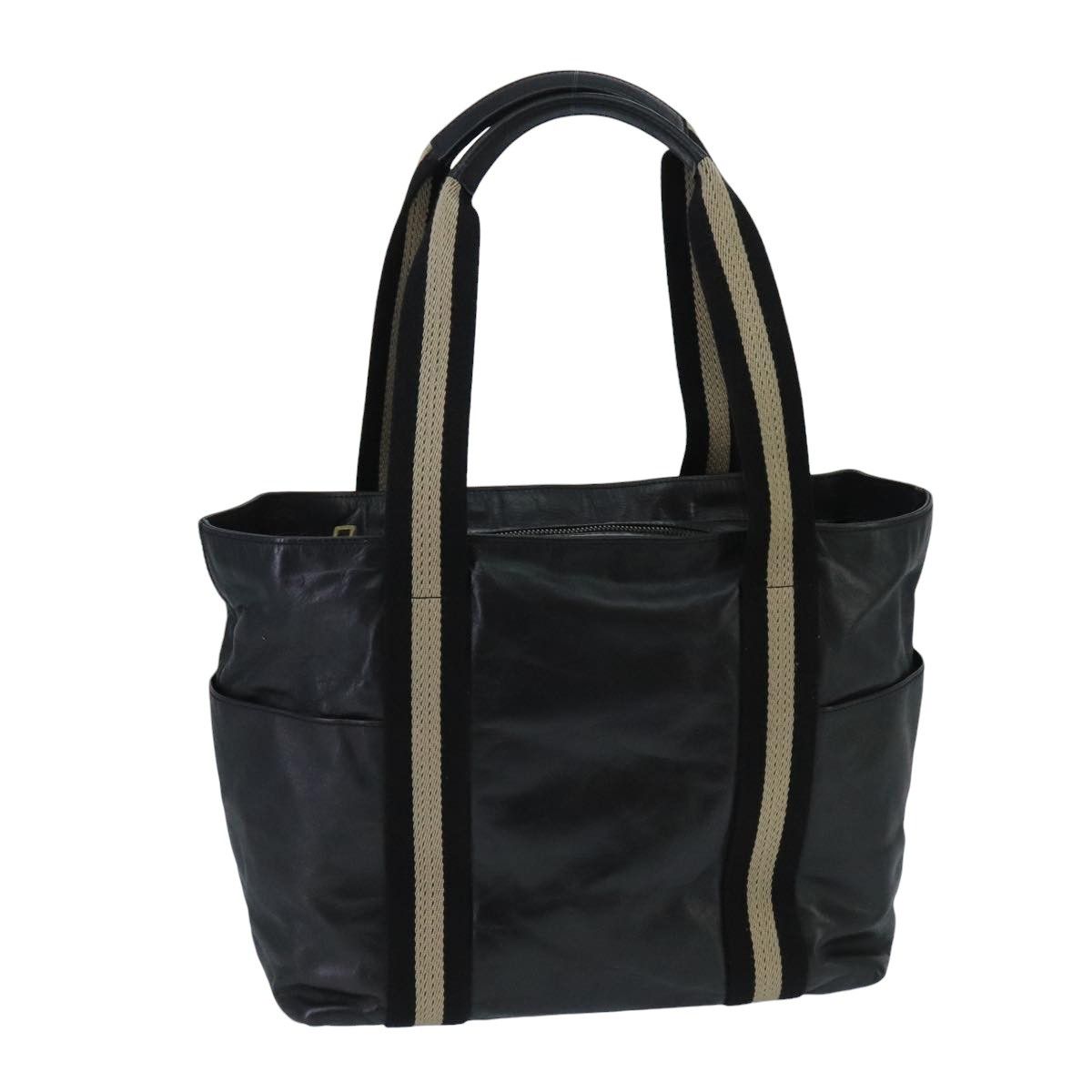 Bally Black Leather Tote Bag (Pre-Owned) Size ONE SIZE - 18 Thumbnail