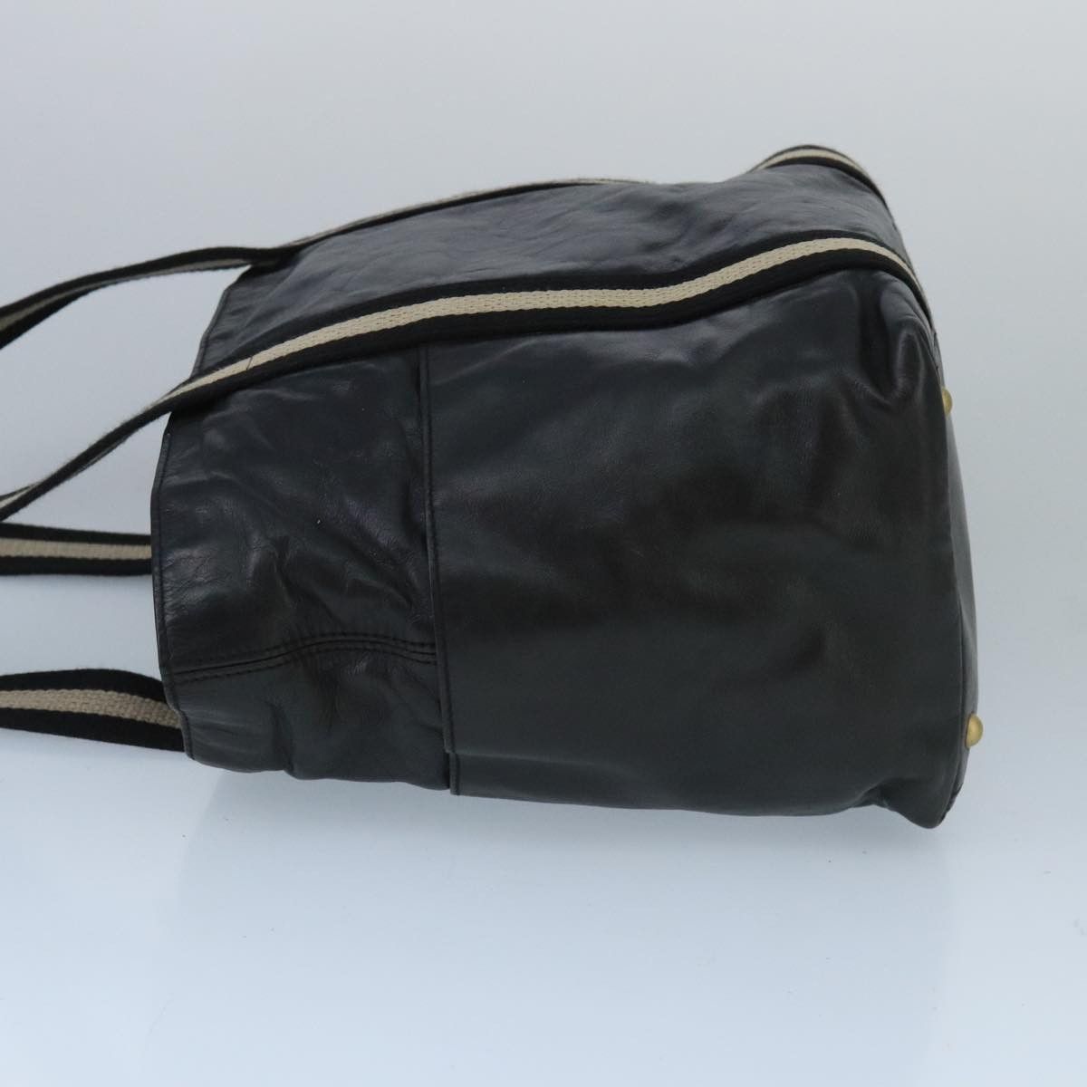 Bally Black Leather Tote Bag (Pre-Owned) Size ONE SIZE - 4 Thumbnail