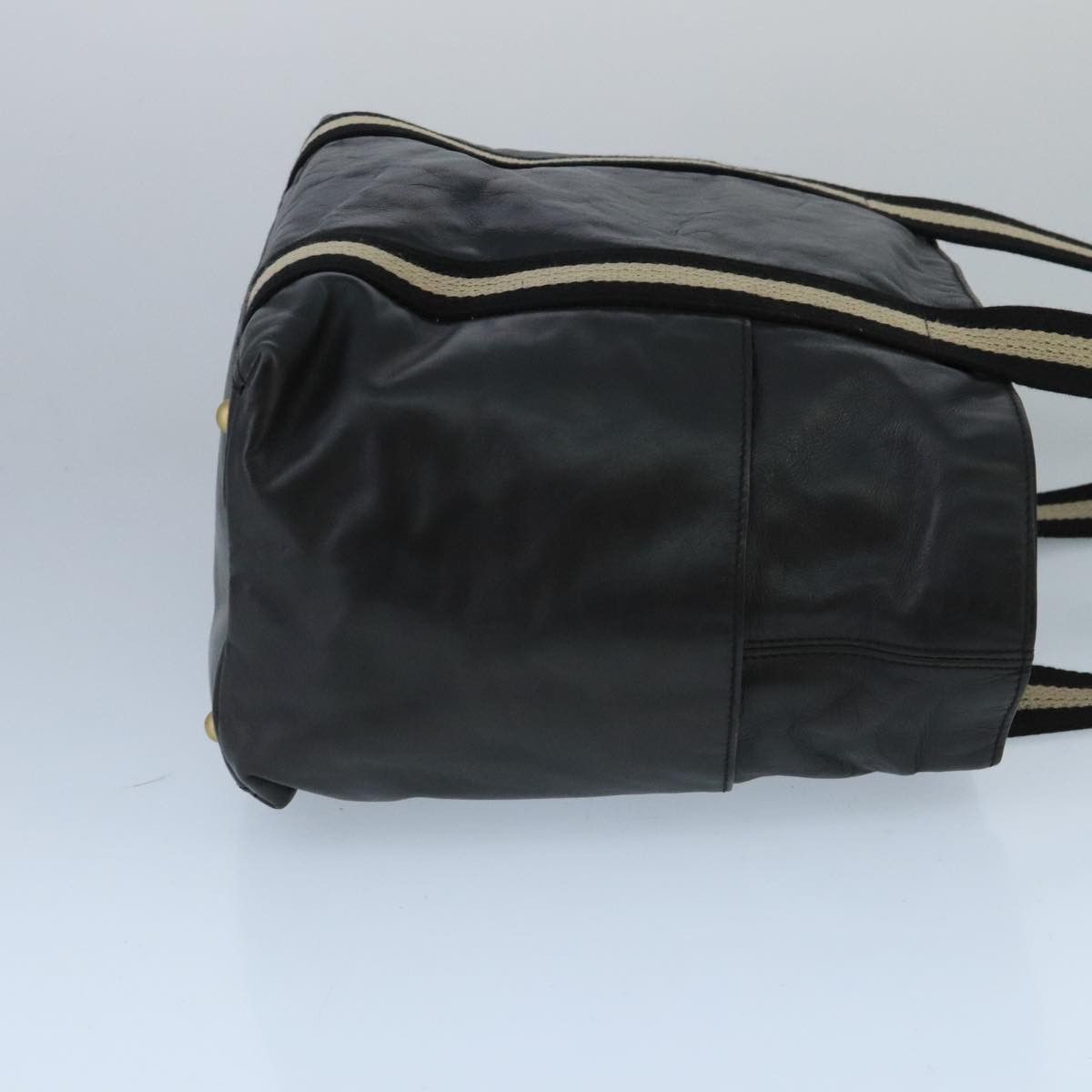 Bally Black Leather Tote Bag (Pre-Owned) Size ONE SIZE - 3 Thumbnail