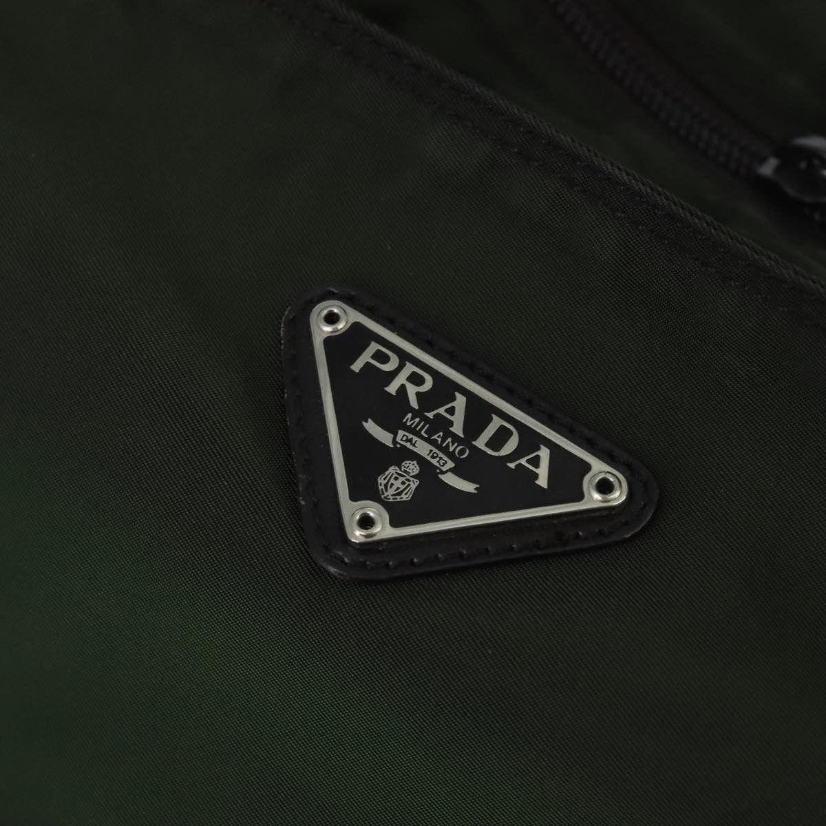 Prada Re-Nylon Khaki Synthetic Tote Bag (Pre-Owned) Size ONE SIZE - 20 Thumbnail