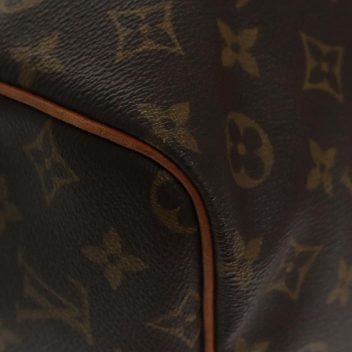Louis Vuitton Keepall 60 Brown Canvas Travel Bag (Pre-Owned) Size ONE SIZE - 7 Thumbnail