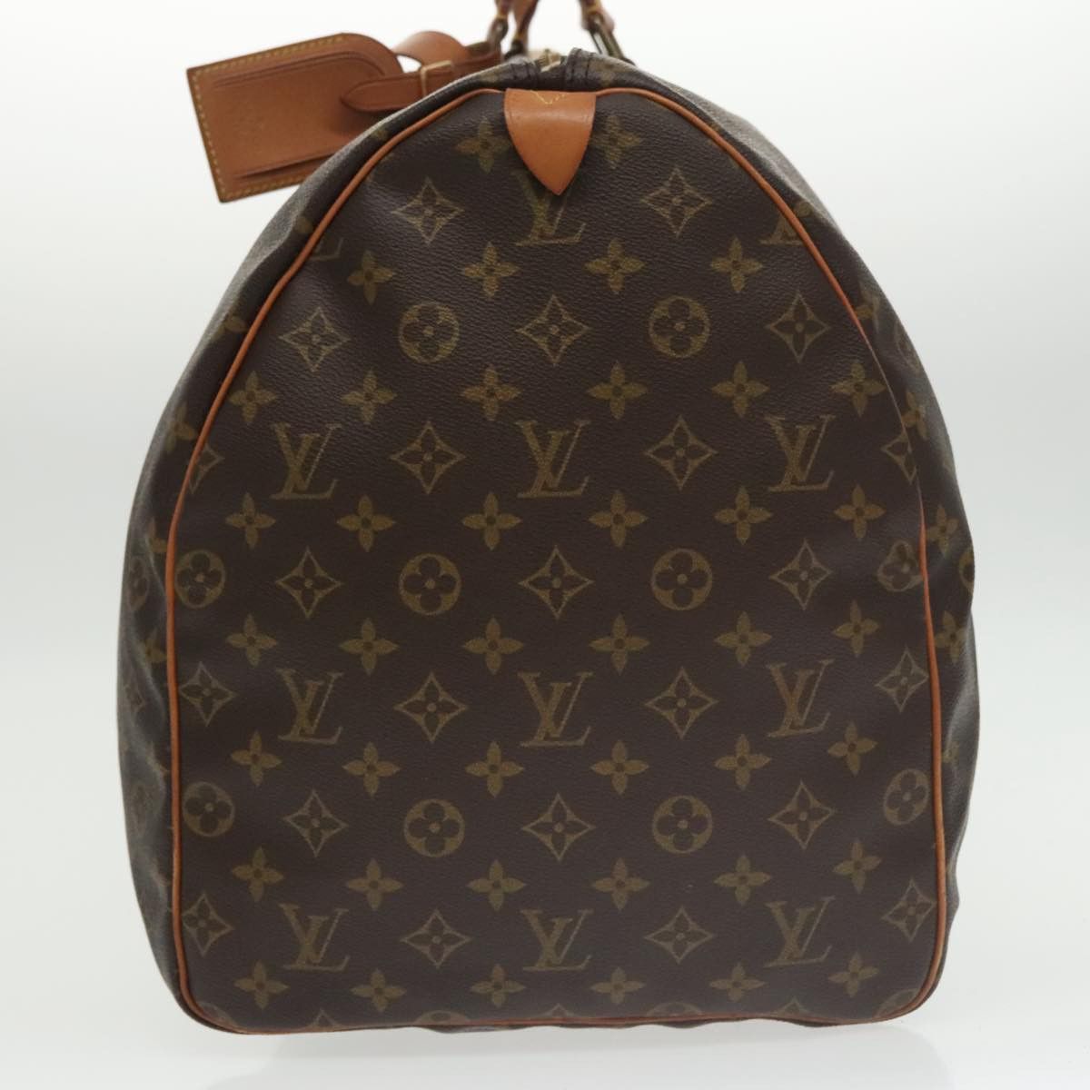 Louis Vuitton Keepall 60 Brown Canvas Travel Bag (Pre-Owned) Size ONE SIZE - 3 Thumbnail