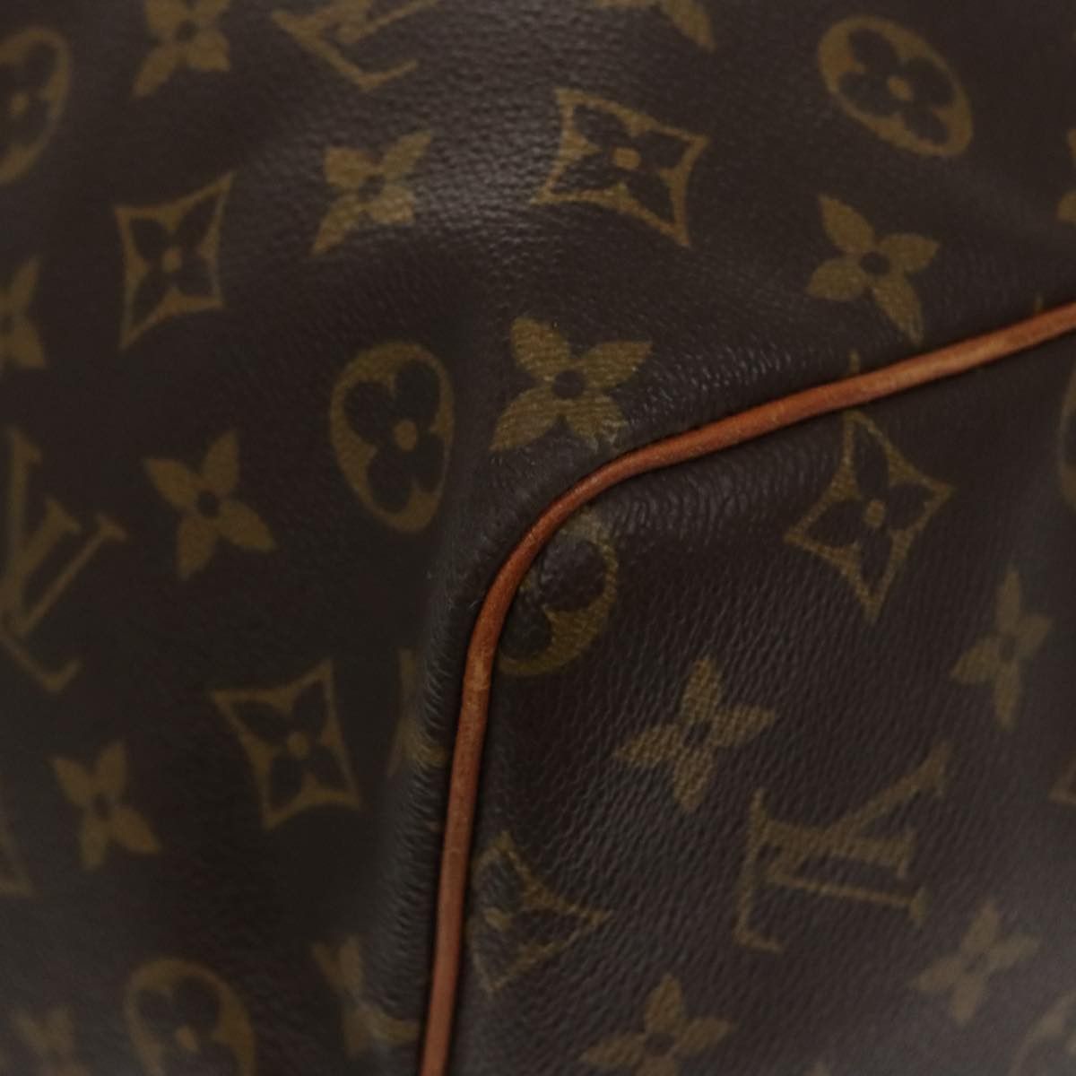 Louis Vuitton Keepall 60 Brown Canvas Travel Bag (Pre-Owned) Size ONE SIZE - 8 Thumbnail