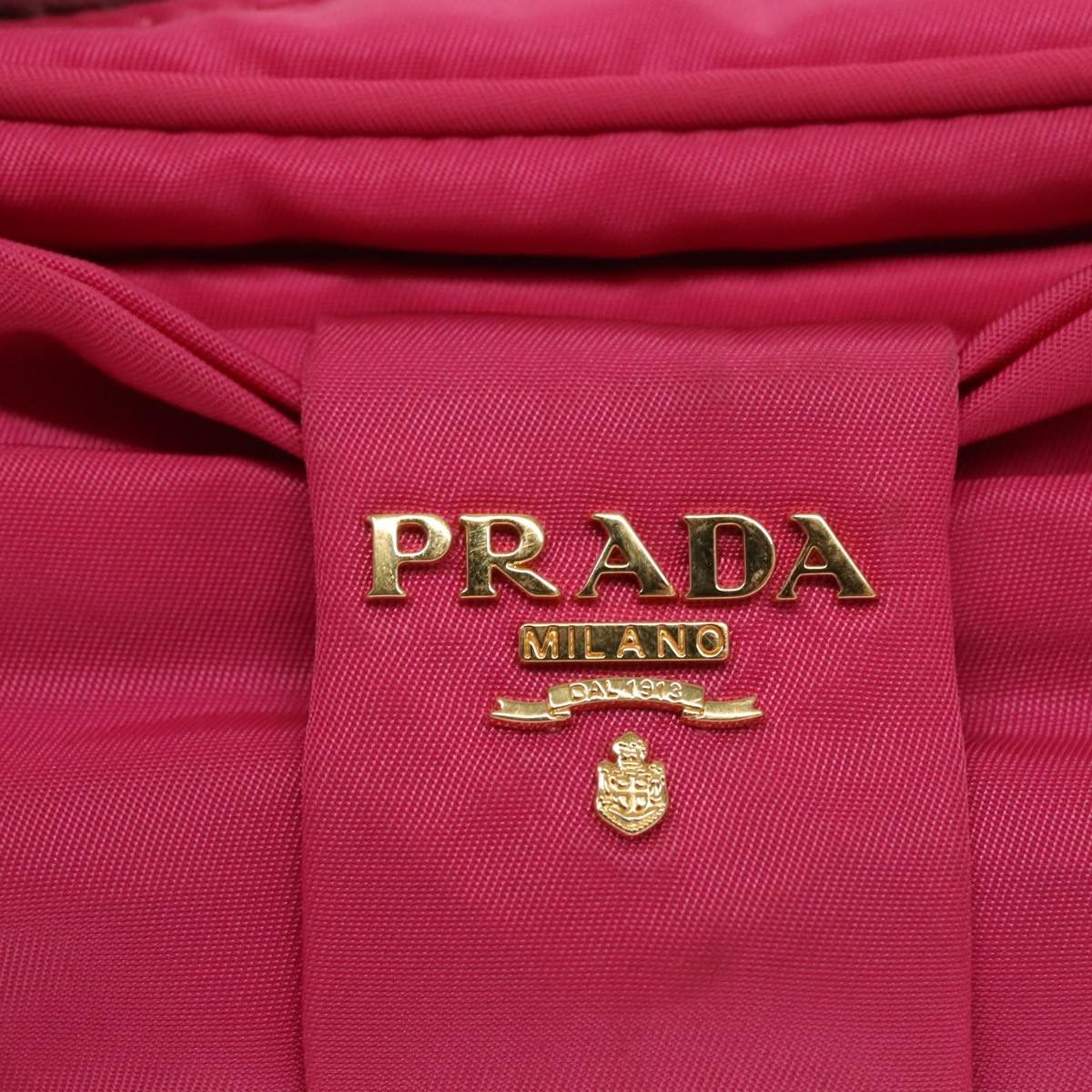 Prada Ribbon Pink Synthetic Shoulder Bag (Pre-Owned) Size ONE SIZE - 18 Thumbnail