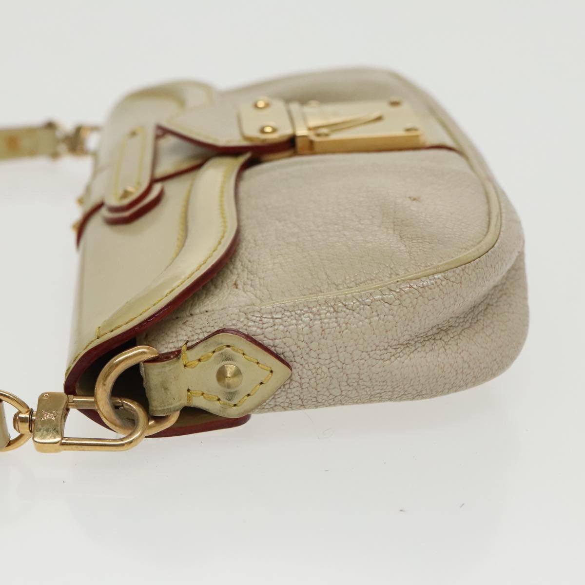 Louis Vuitton Suhali Beige Leather Clutch Bag (Pre-Owned) Size ONE SIZE - 4 Thumbnail