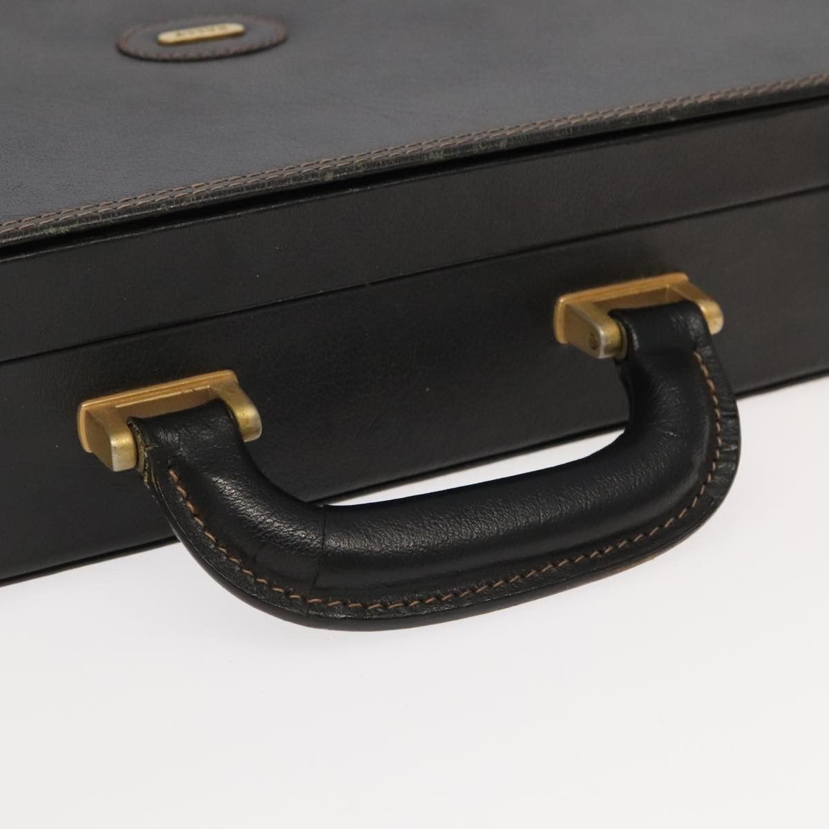 Bally Black Leather Briefcase Bag (Pre-Owned) Size ONE SIZE - 5 Thumbnail