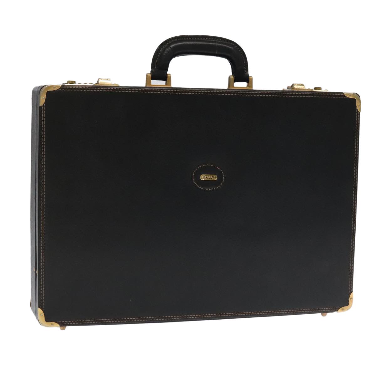 Bally Black Leather Briefcase Bag (Pre-Owned) Size ONE SIZE - 13 Thumbnail