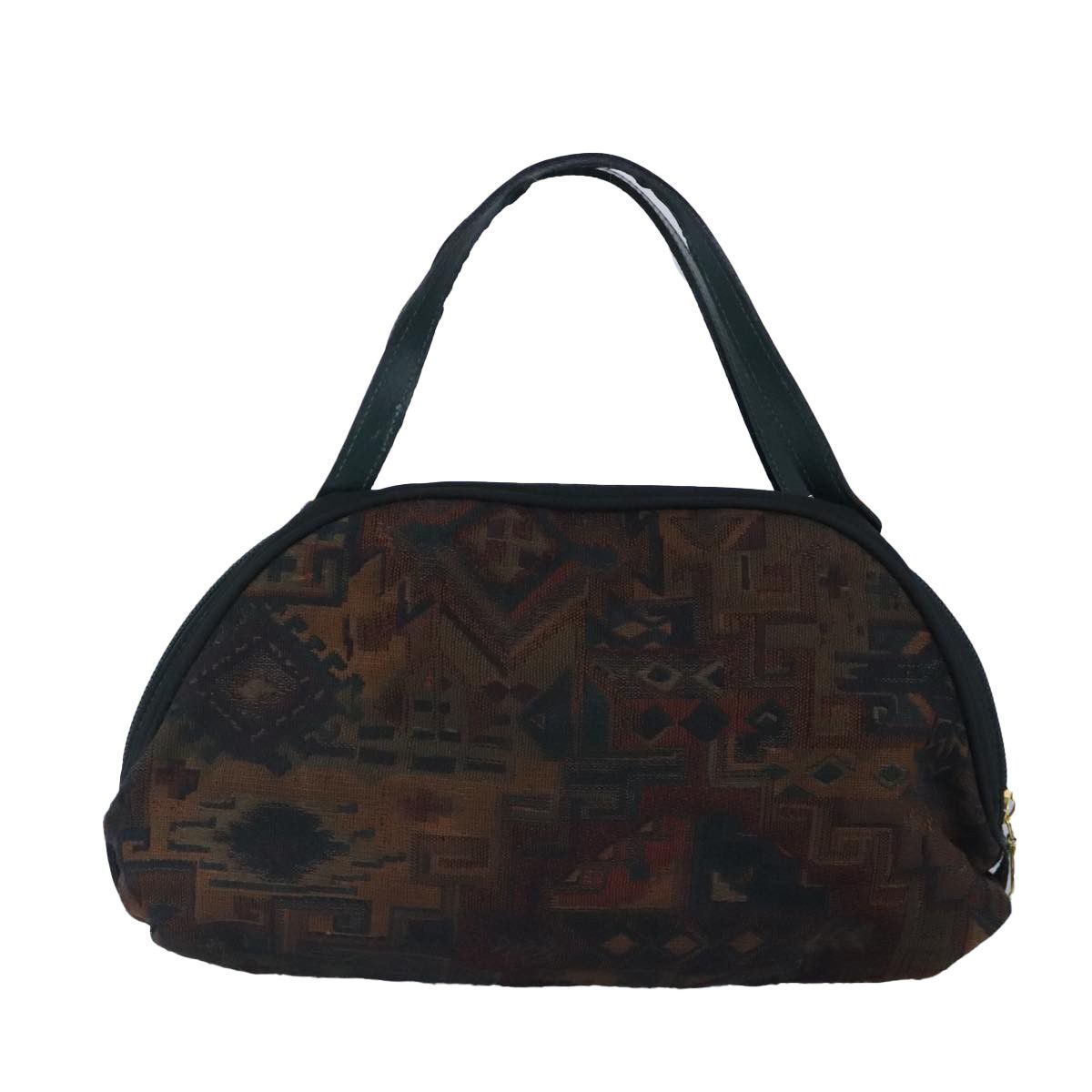 Bally Brown Canvas Handbag (Pre-Owned) Size ONE SIZE - 2 Thumbnail