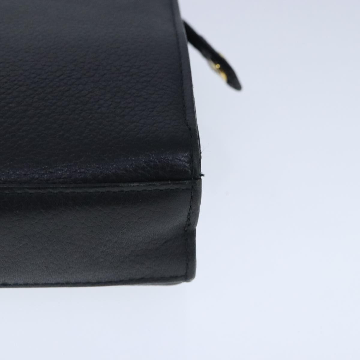 Burberry Black Leather Clutch Bag (Pre-Owned) Size ONE SIZE - 6 Thumbnail