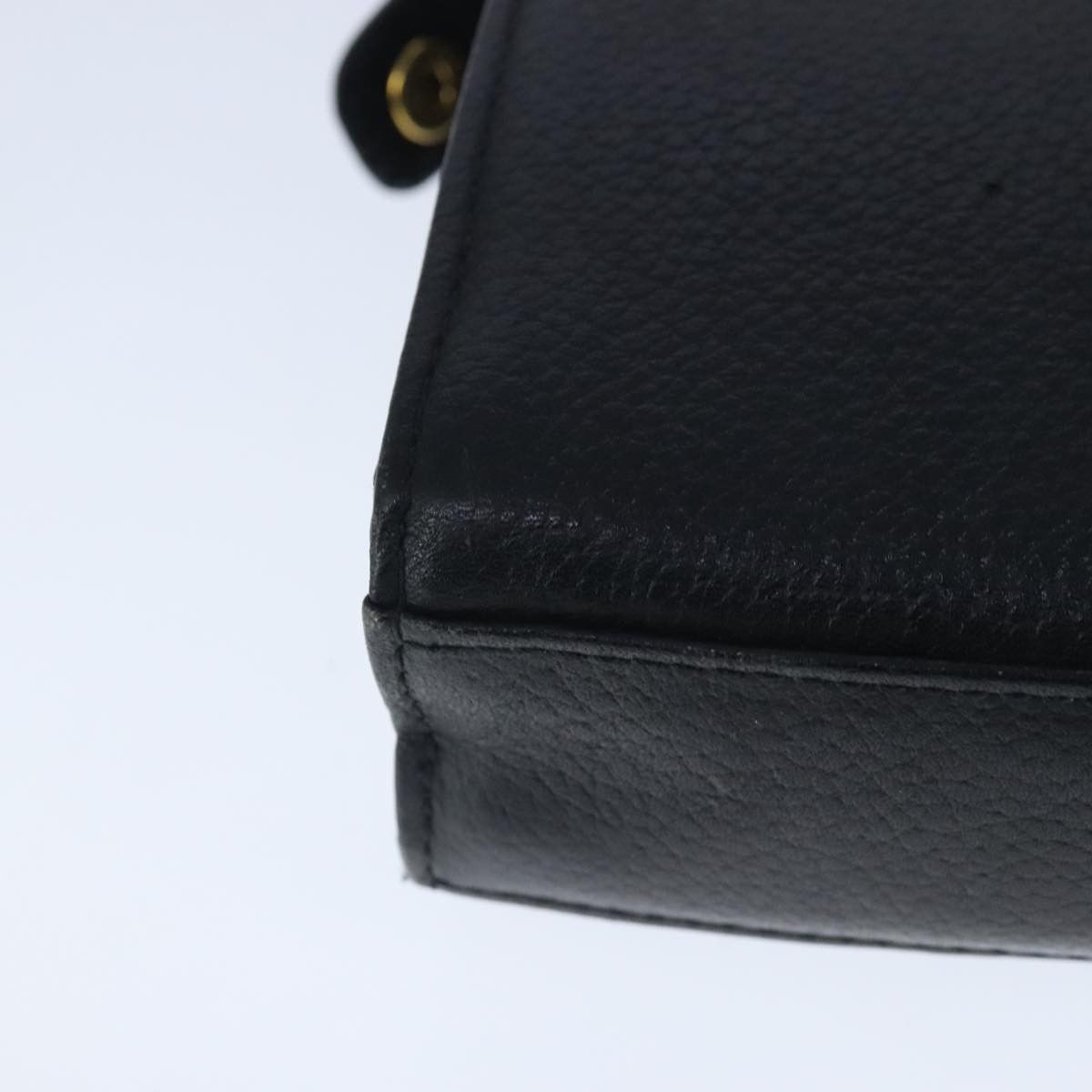 Burberry Black Leather Clutch Bag (Pre-Owned) Size ONE SIZE - 8 Thumbnail