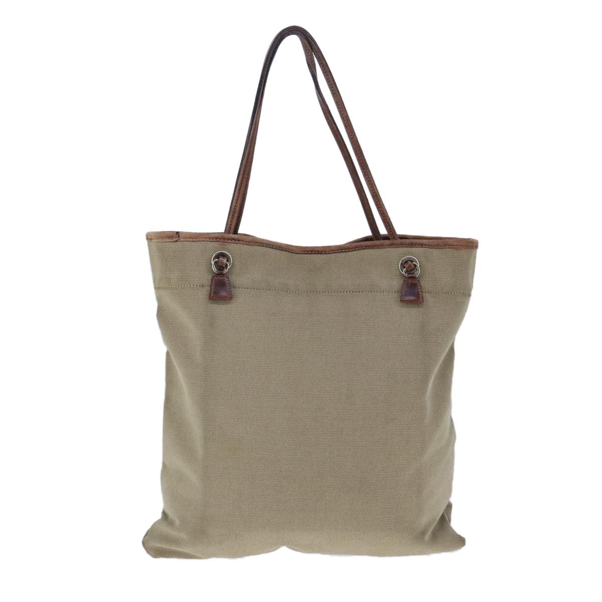 Prada Beige Canvas Tote Bag (Pre-Owned) Size ONE SIZE - 2 Thumbnail
