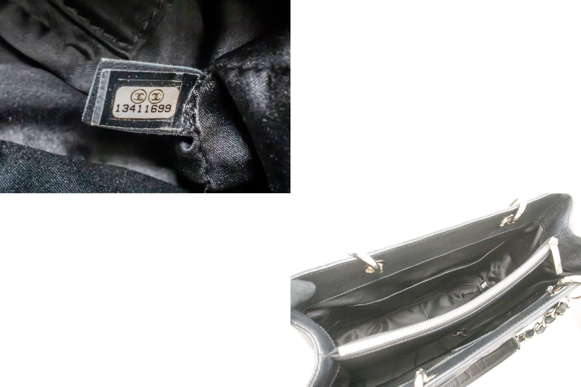 Chanel Grand Shopping Black Leather Shoulder Bag (Pre-Owned) Size ONE SIZE - 10 Thumbnail