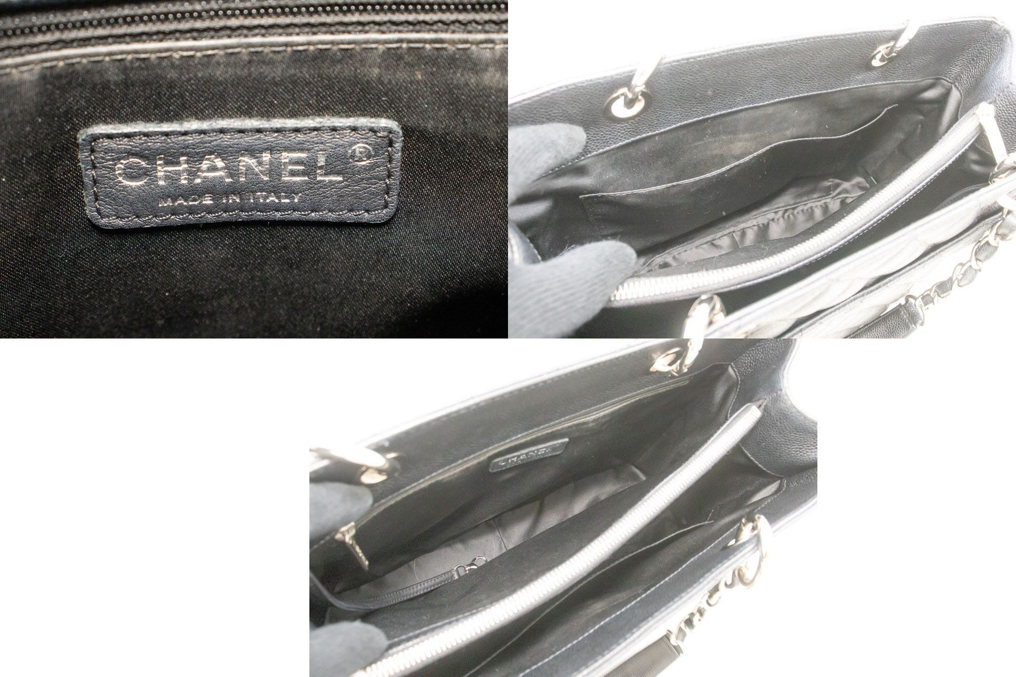 Chanel Grand Shopping Black Leather Shoulder Bag (Pre-Owned) Size ONE SIZE - 9 Thumbnail