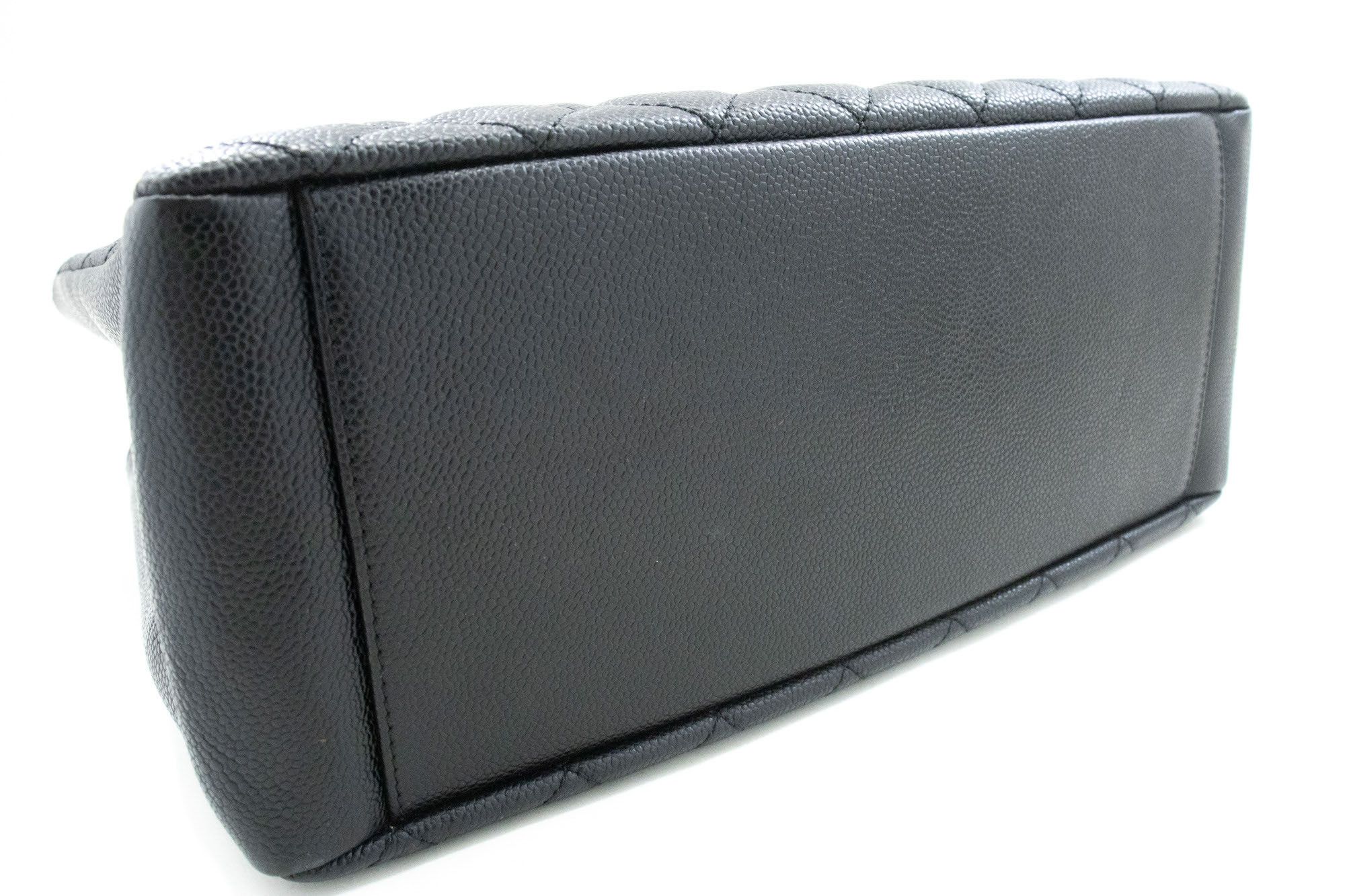 Chanel Grand Shopping Black Leather Shoulder Bag (Pre-Owned) Size ONE SIZE - 5 Thumbnail