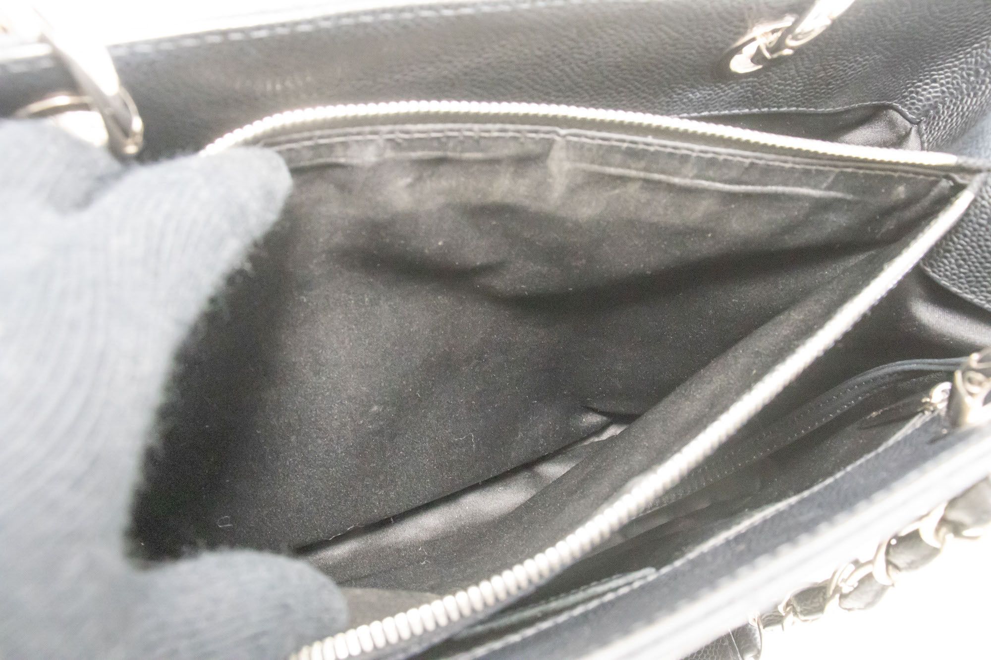 Chanel Grand Shopping Black Leather Shoulder Bag (Pre-Owned) Size ONE SIZE - 12 Thumbnail