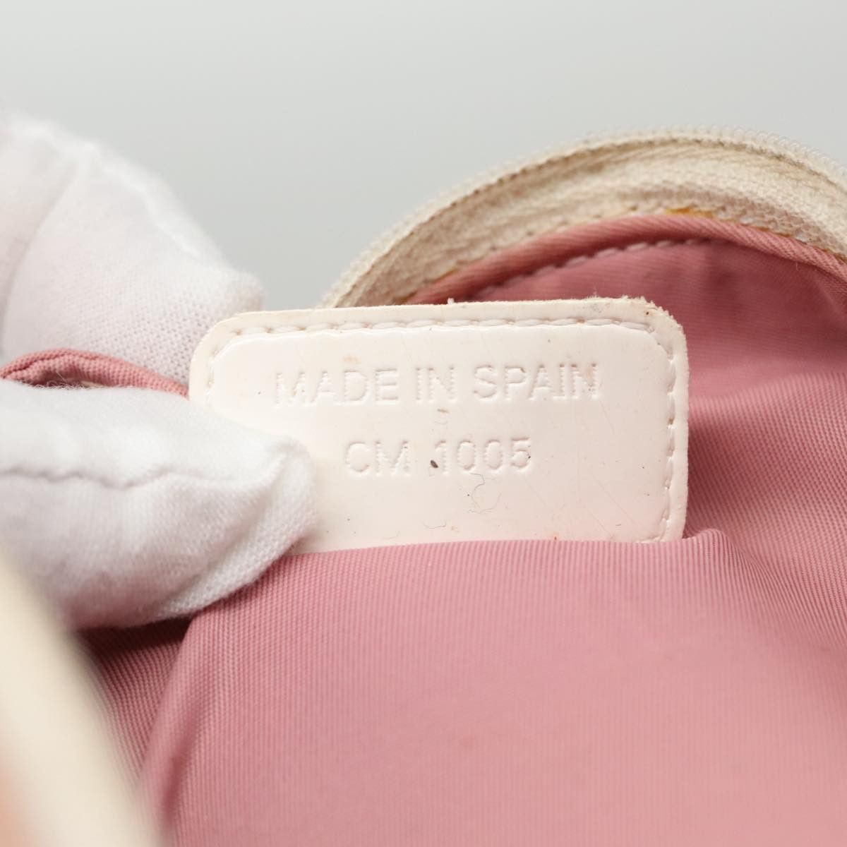 Dior Trotter Pink Canvas Clutch Bag (Pre-Owned) Size ONE SIZE - 12 Thumbnail