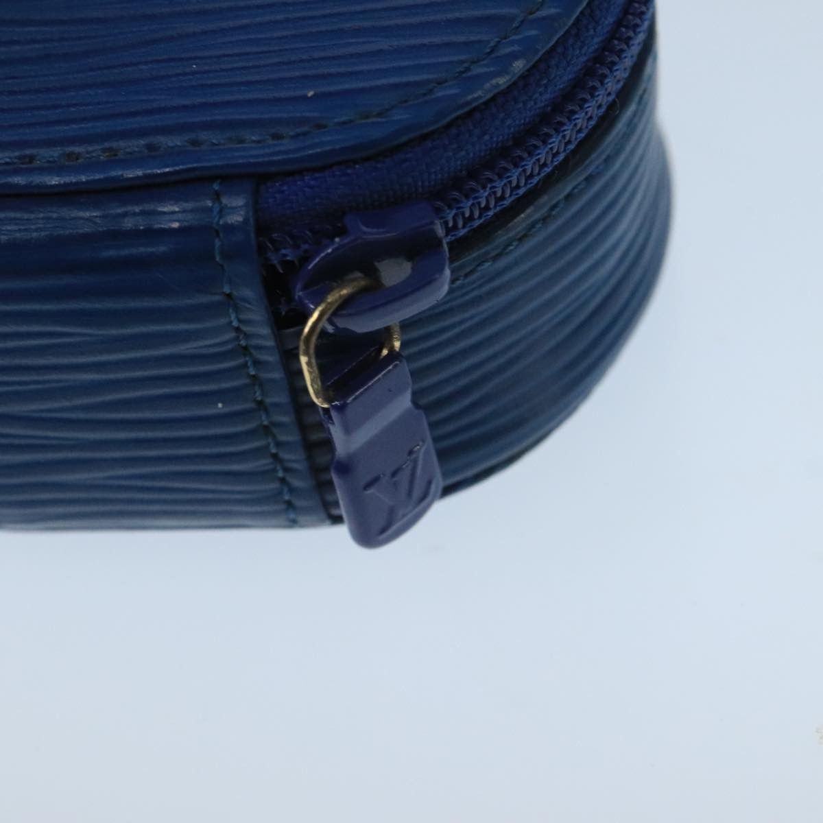 Ecrin Blue Leather Wallet (Pre-Owned)