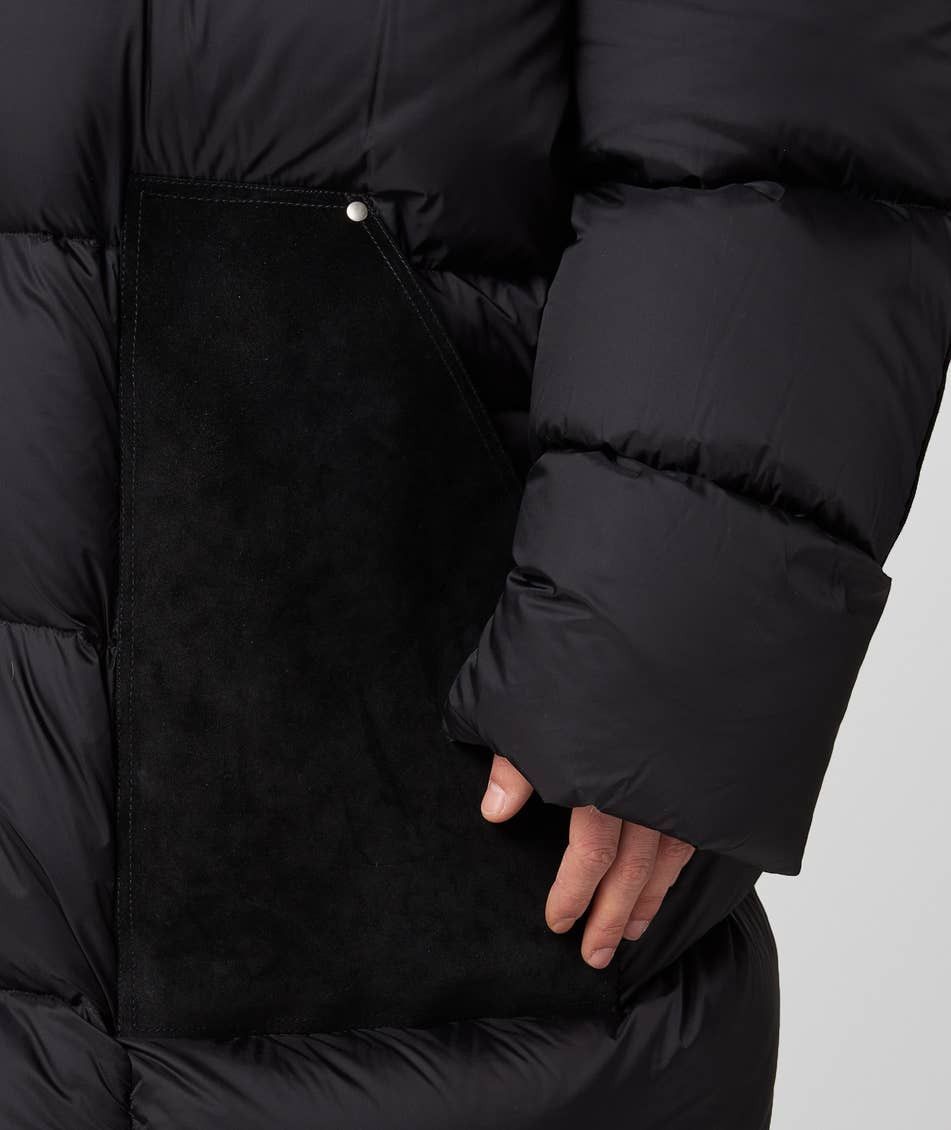 Rick Owens Sisy Down Parka Jacket Size US L / EU 52-54 / 3 - 3 Thumbnail