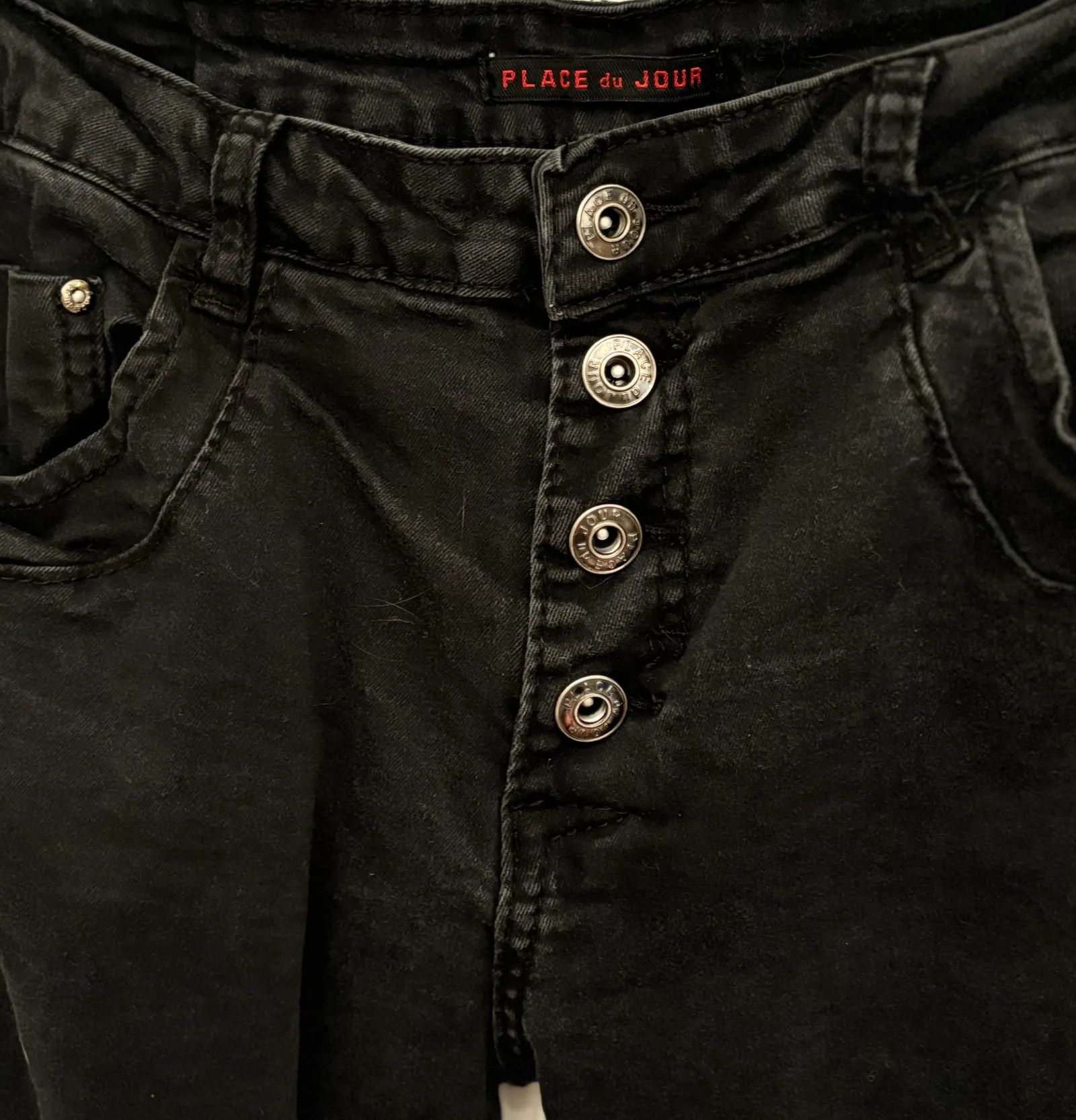 Vintage Place du Jour Pants Size 28" / US 6 / IT 42 - 2 Thumbnail