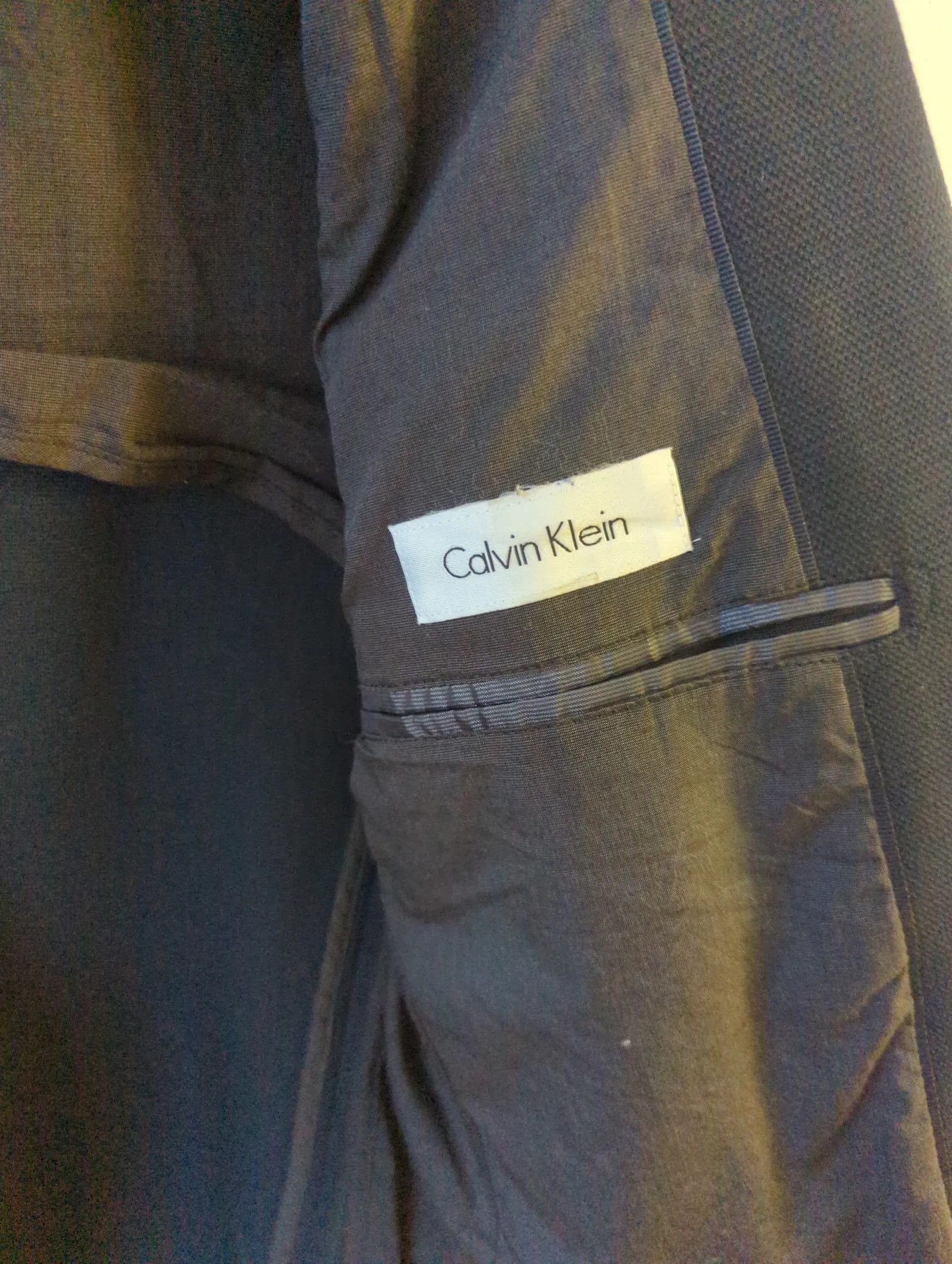 Calvin Klein Calvin Klein Blazer Size 38R - 2 Thumbnail