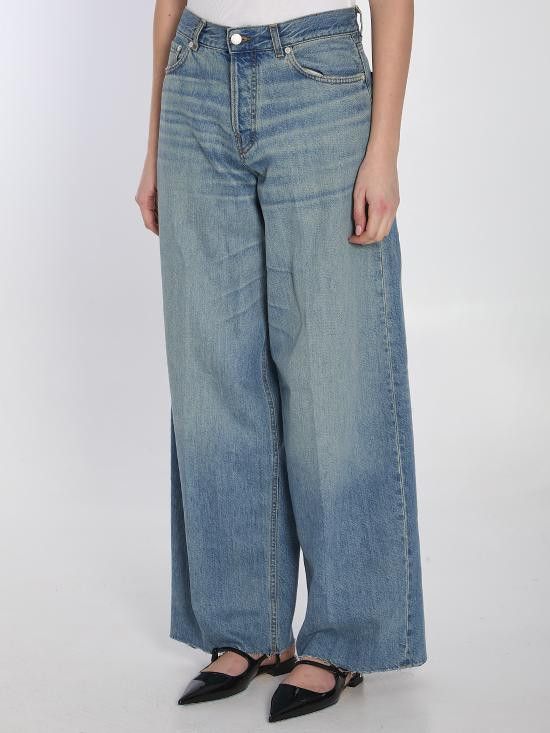 Haikure HAIKURE Women Denim Pants HEW03296 LIGHT BLUE Size 30" / US 8 / IT 44 - 2 Thumbnail