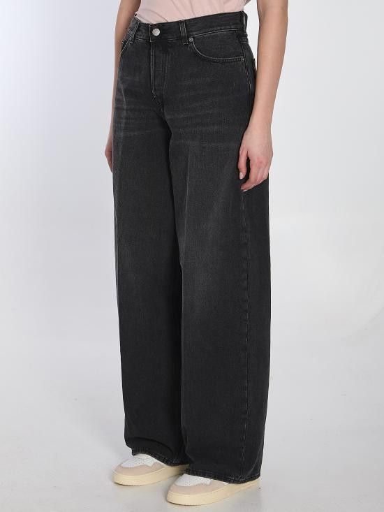 Haikure HAIKURE Women Denim Pants HEW03296 BLACK Size 28" / US 6 / IT 42 - 2 Thumbnail