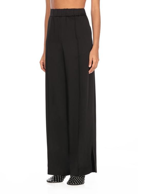 Jil Sander JIL SANDER Women Straight Pants J02KA0180 J76018001 Black Size 27" / US 4 / IT 40 - 3 Thumbnail