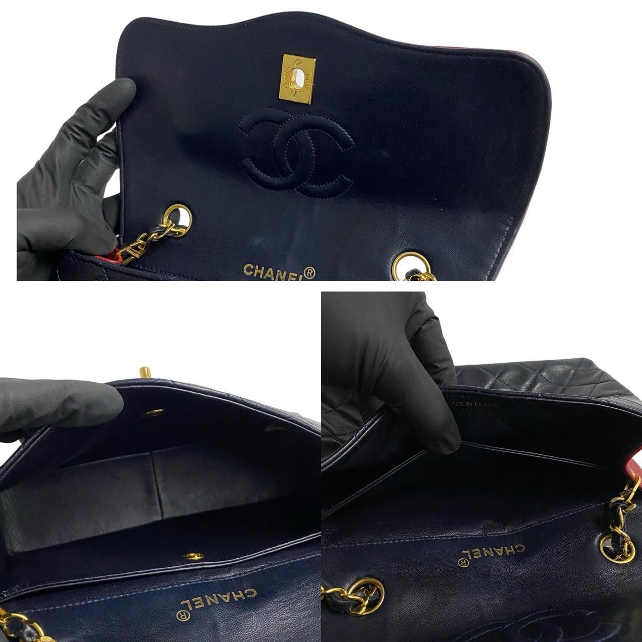 Chanel Chanel Shoulder Bag Blue Leather Size ONE SIZE - 8 Thumbnail