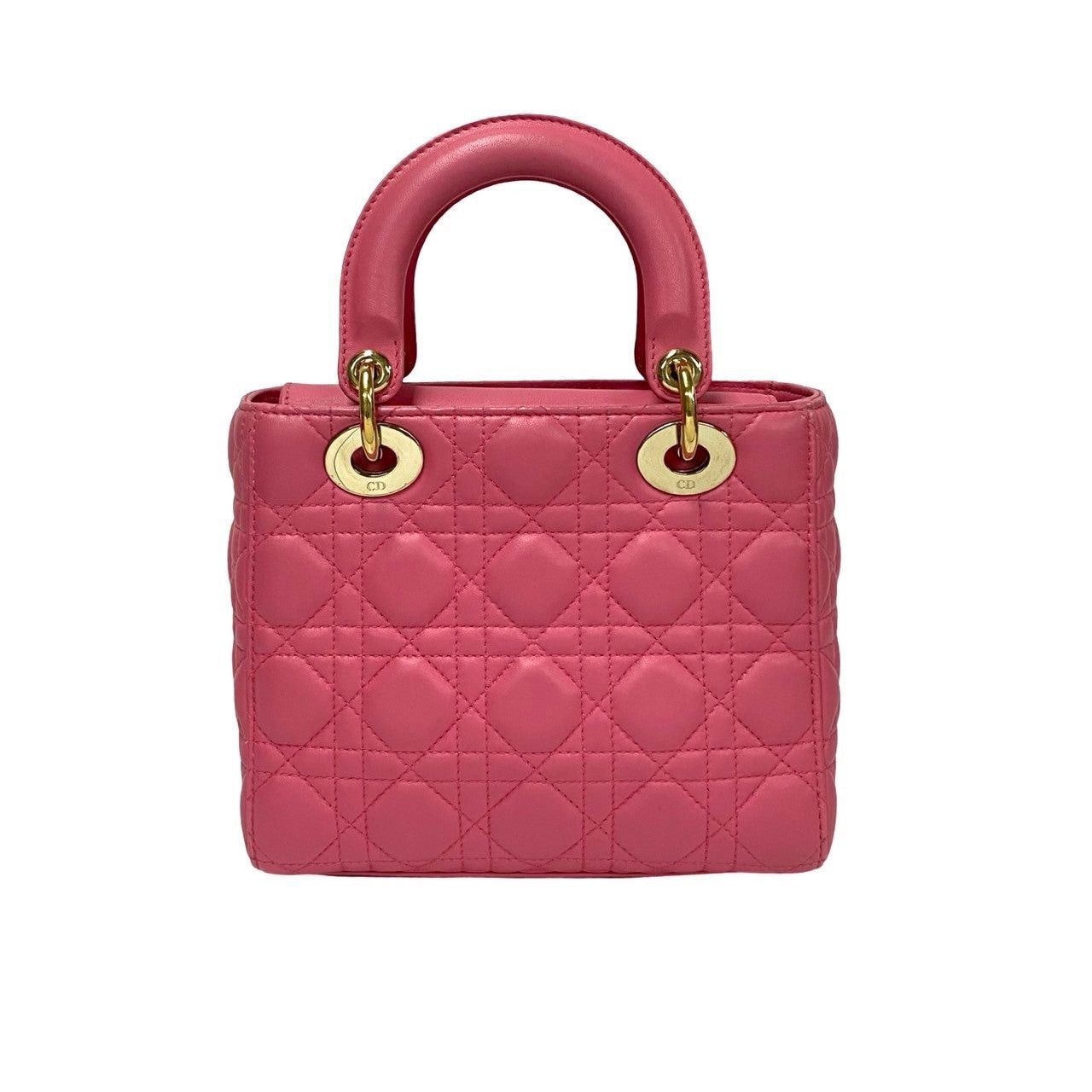 Dior Dior Shoulder Bag Pink Leather Size ONE SIZE - 4 Thumbnail