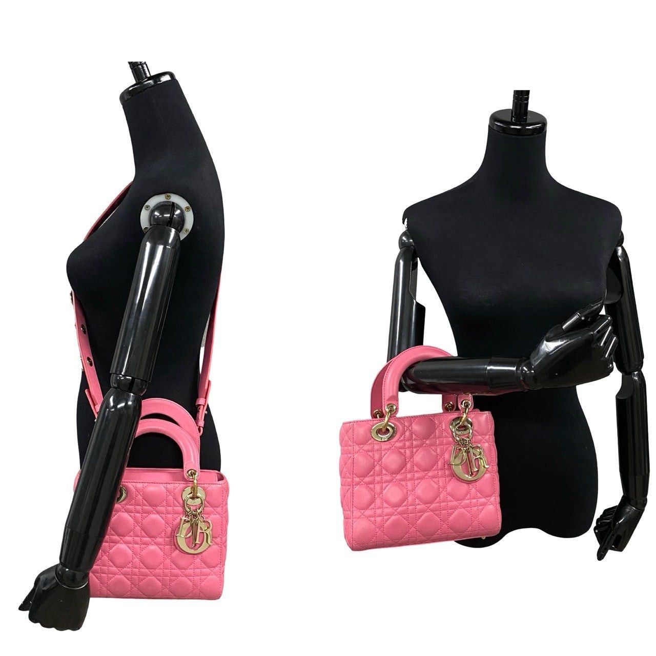 Dior Dior Shoulder Bag Pink Leather Size ONE SIZE - 2 Thumbnail