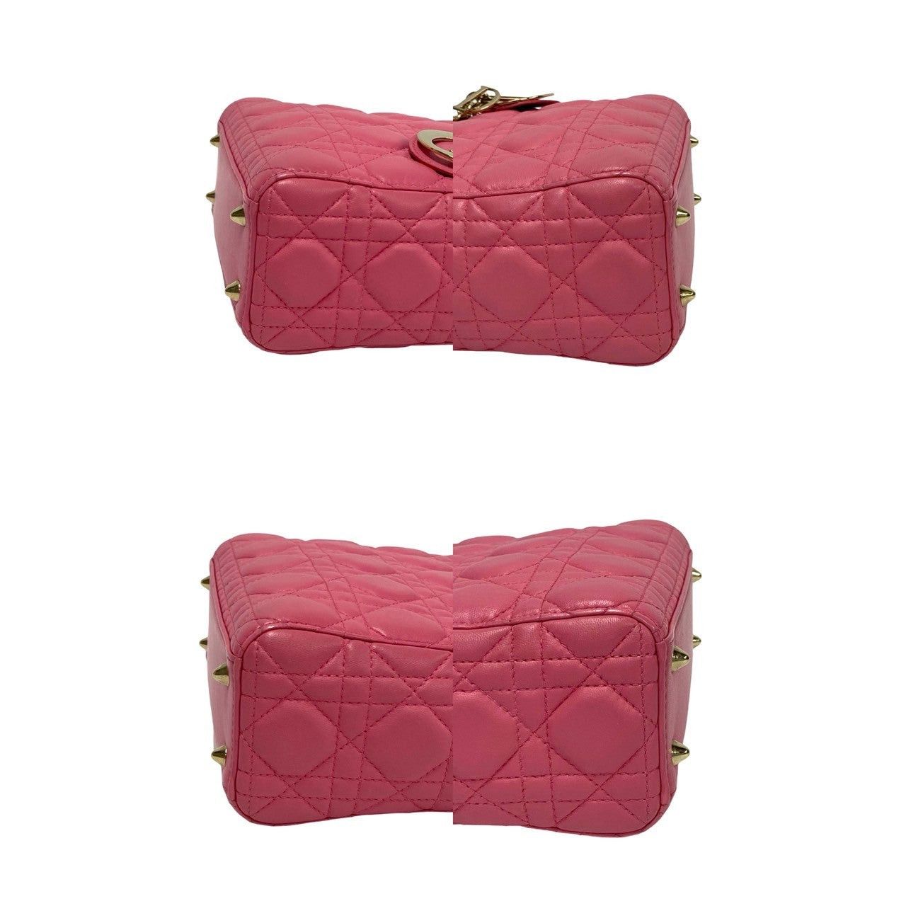 Dior Dior Shoulder Bag Pink Leather Size ONE SIZE - 7 Thumbnail
