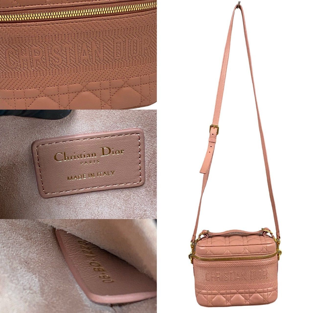 Dior Dior Shoulder Bag Pink Leather Size ONE SIZE - 3 Thumbnail