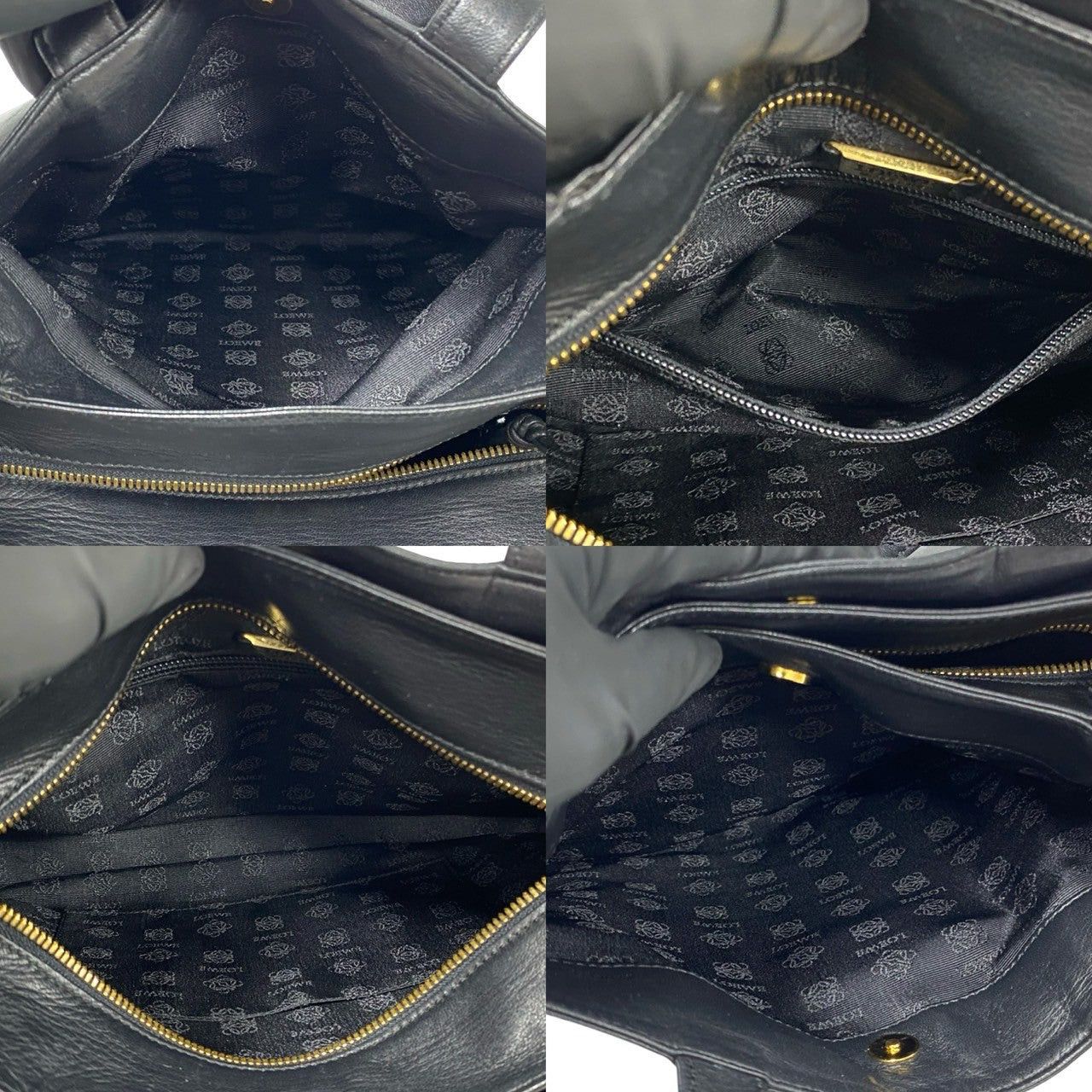 Loewe Loewe Shoulder Bag Black Leather Size ONE SIZE - 8 Thumbnail