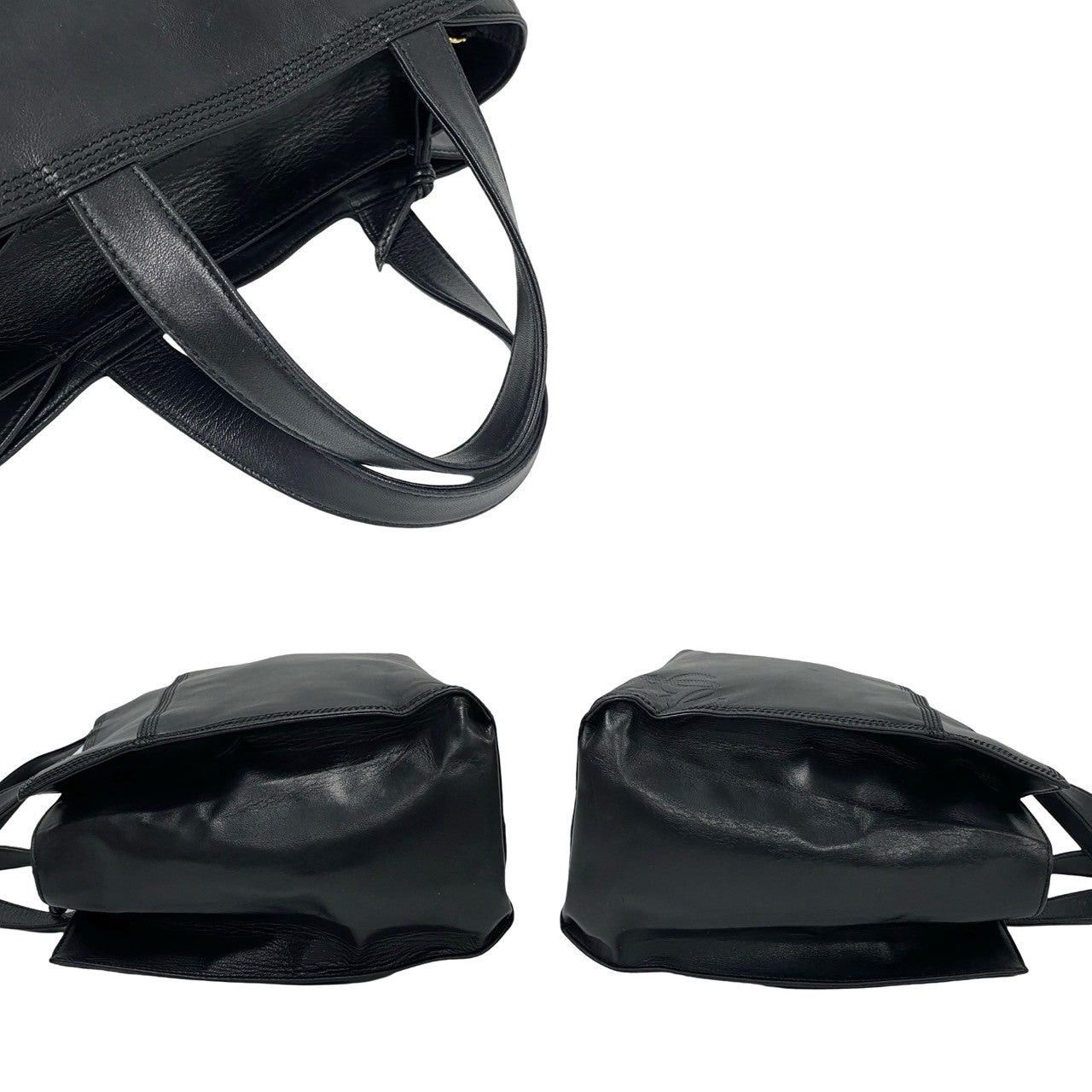 Loewe Loewe Shoulder Bag Black Leather Size ONE SIZE - 5 Thumbnail