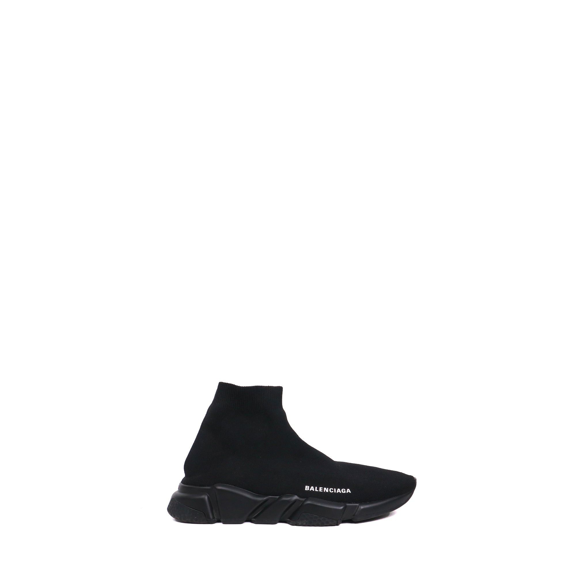 Balenciaga BALENCIAGA - Speed ​​Balenciaga sneakers in black canvas (T42) Size US 11 / IT 41 - 2 Thumbnail