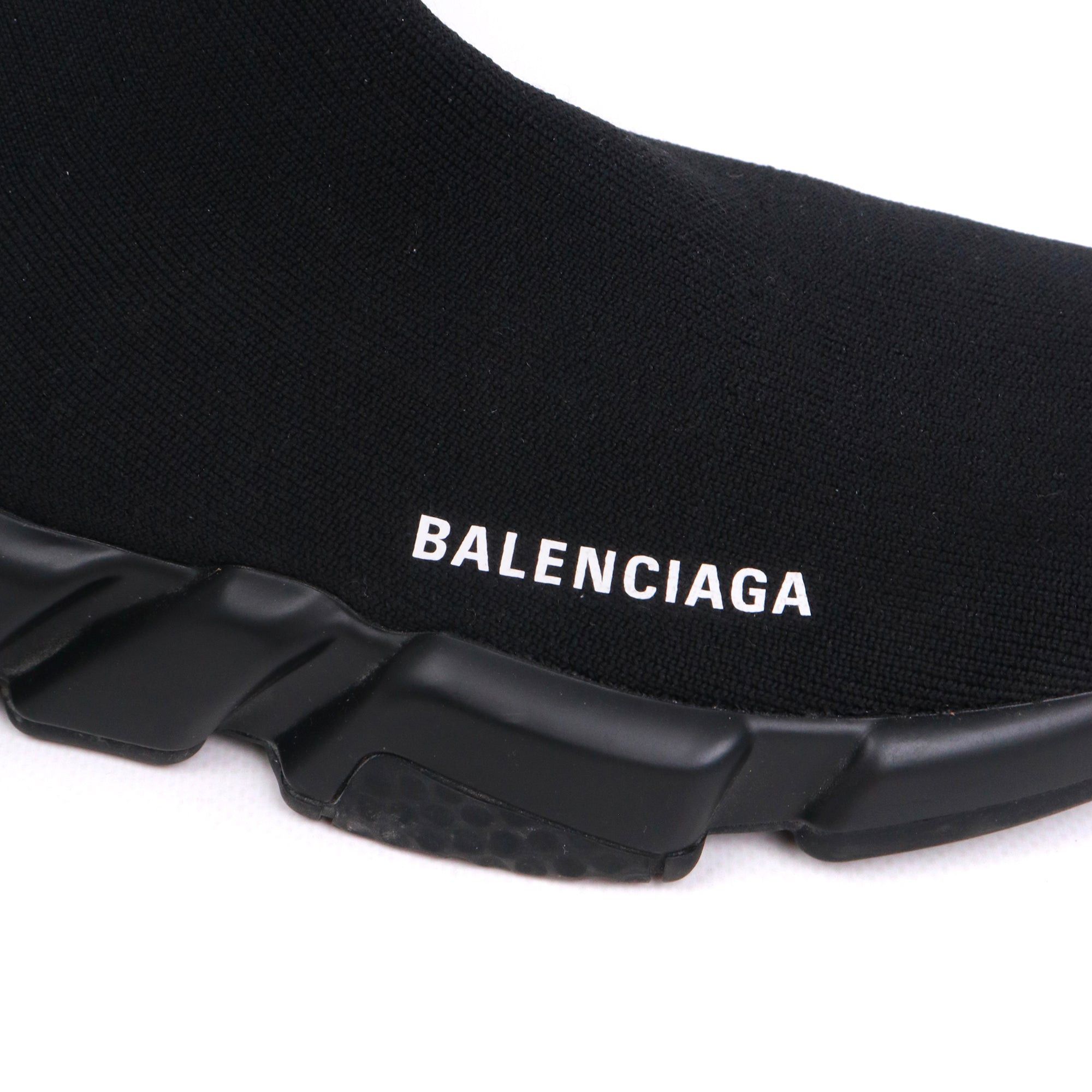 Balenciaga BALENCIAGA - Speed ​​Balenciaga sneakers in black canvas (T42) Size US 11 / IT 41 - 4 Thumbnail