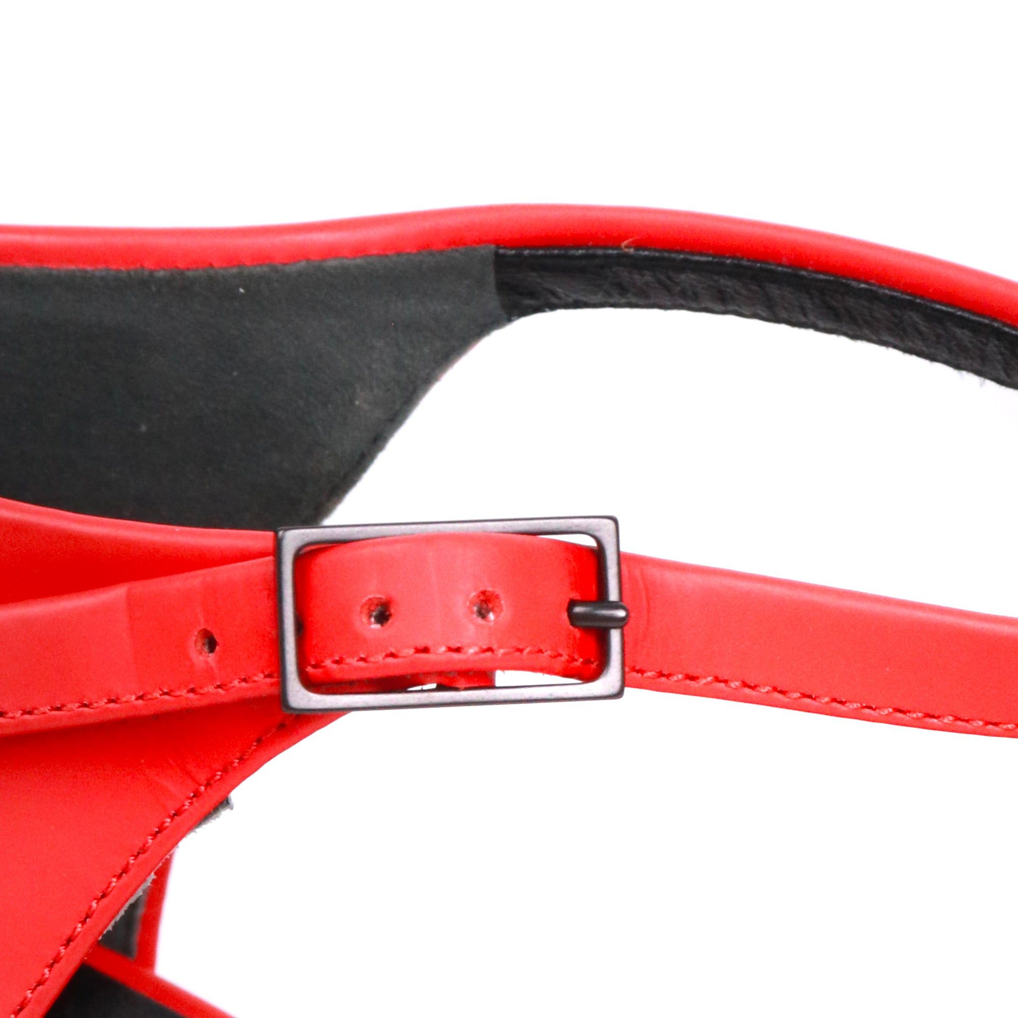 Balenciaga BALENCIAGA - Balenciaga heeled sandals in red neoprene (T39) Size US 8 / IT 38 - 3 Thumbnail