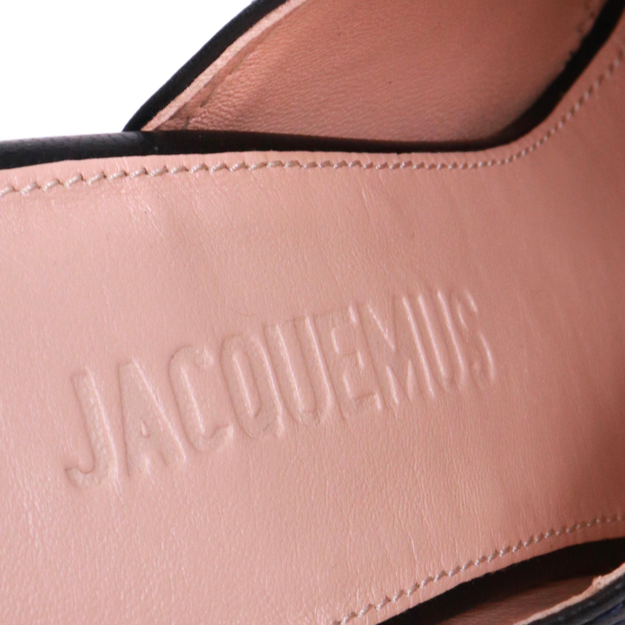 Jacquemus JACQUEMUS - Jacquemus clogs in black leather (T37) Size US 6 / IT 36 - 5 Thumbnail