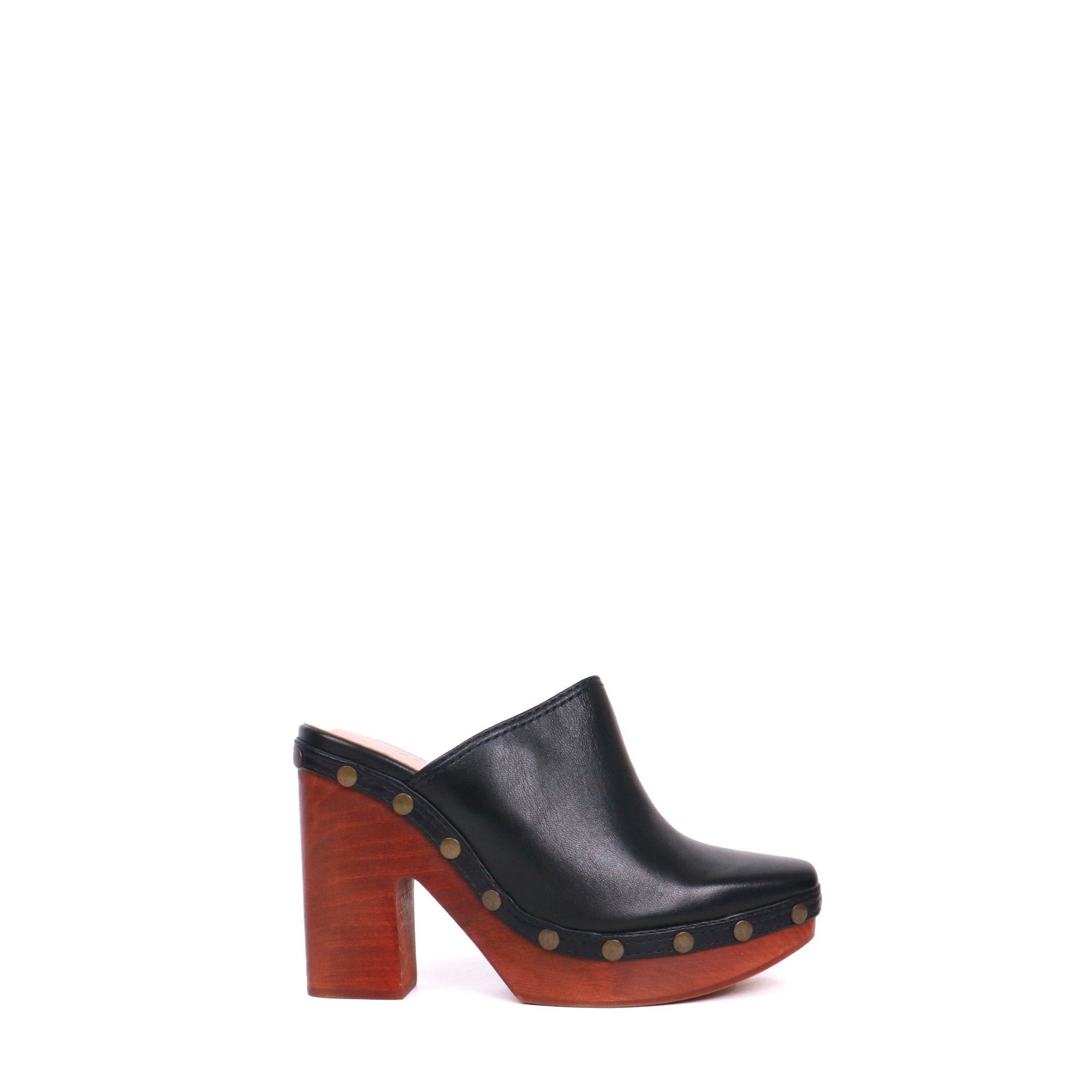 Jacquemus JACQUEMUS - Jacquemus clogs in black leather (T37) Size US 6 / IT 36 - 2 Thumbnail