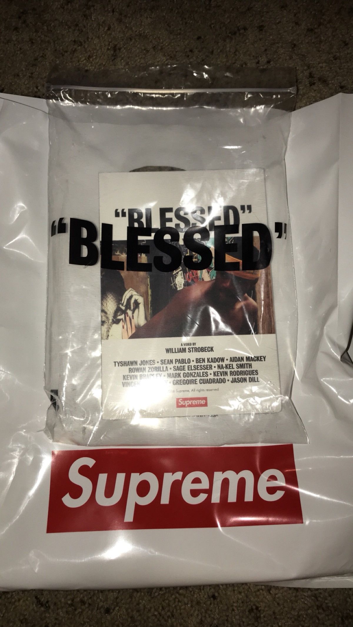 SUPREMEシュプリーム”Blessed” DVD+Young Boyポスター Supreme Supreme Blessed DVD + Poster | Grailed