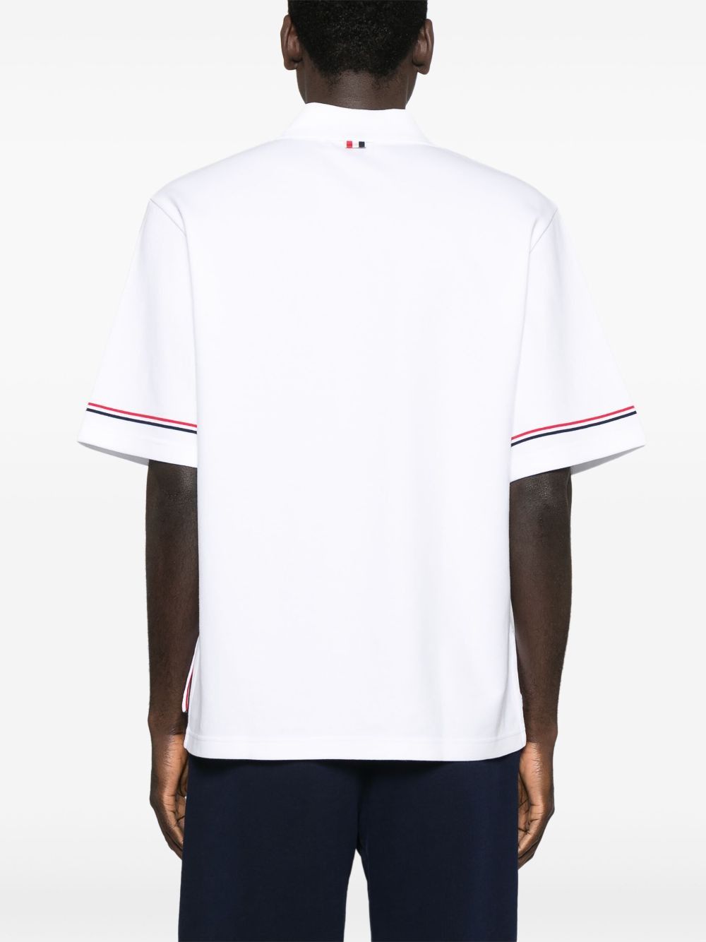 Thom Browne RWB COTTON POLO SHIRT Size US XL / EU 56 / 4 - 2 Thumbnail