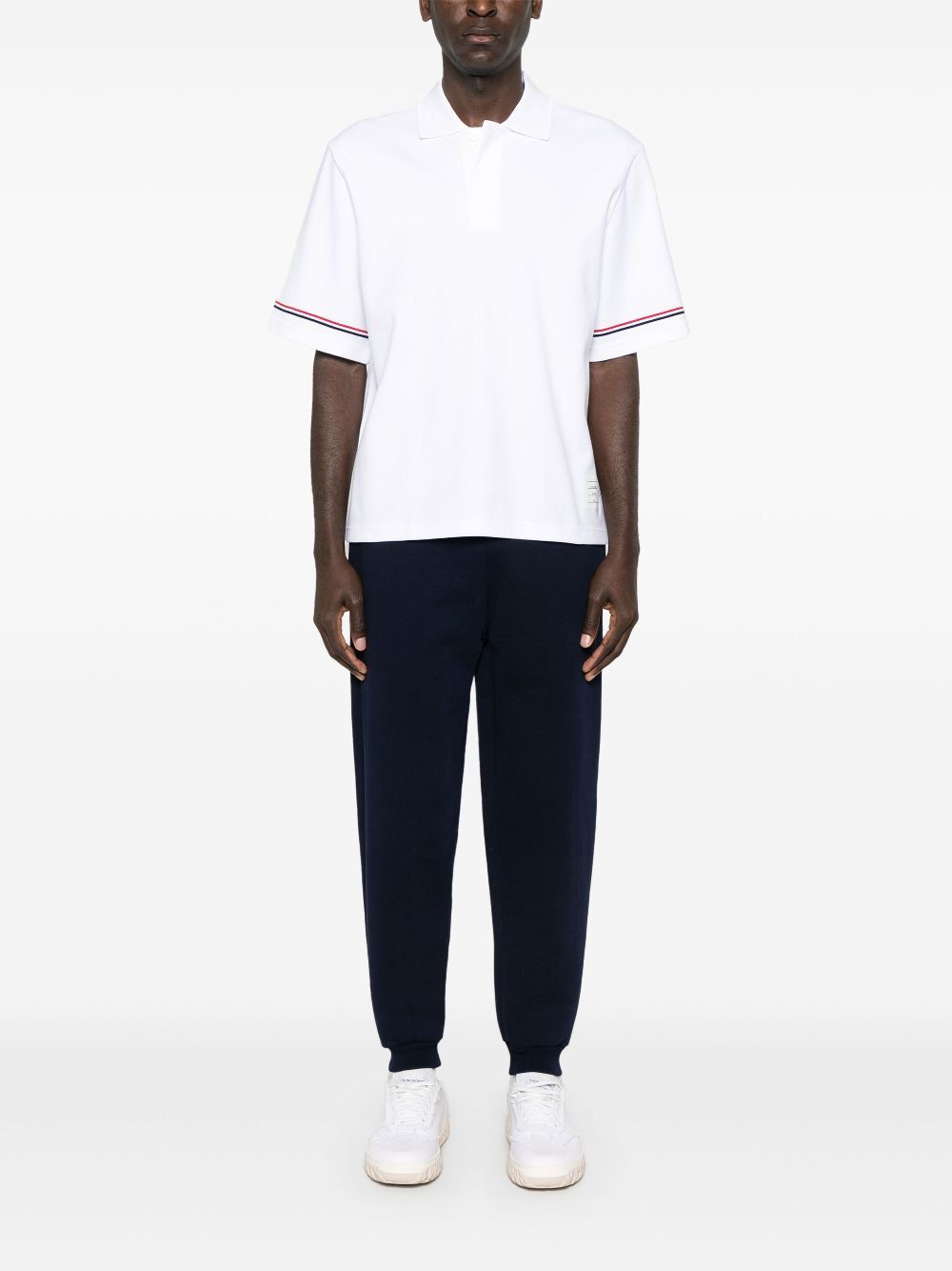 Thom Browne RWB COTTON POLO SHIRT Size US XL / EU 56 / 4 - 4 Thumbnail