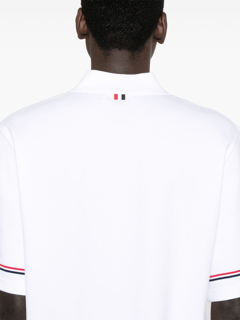 Thom Browne RWB COTTON POLO SHIRT Size US XL / EU 56 / 4 - 3 Thumbnail