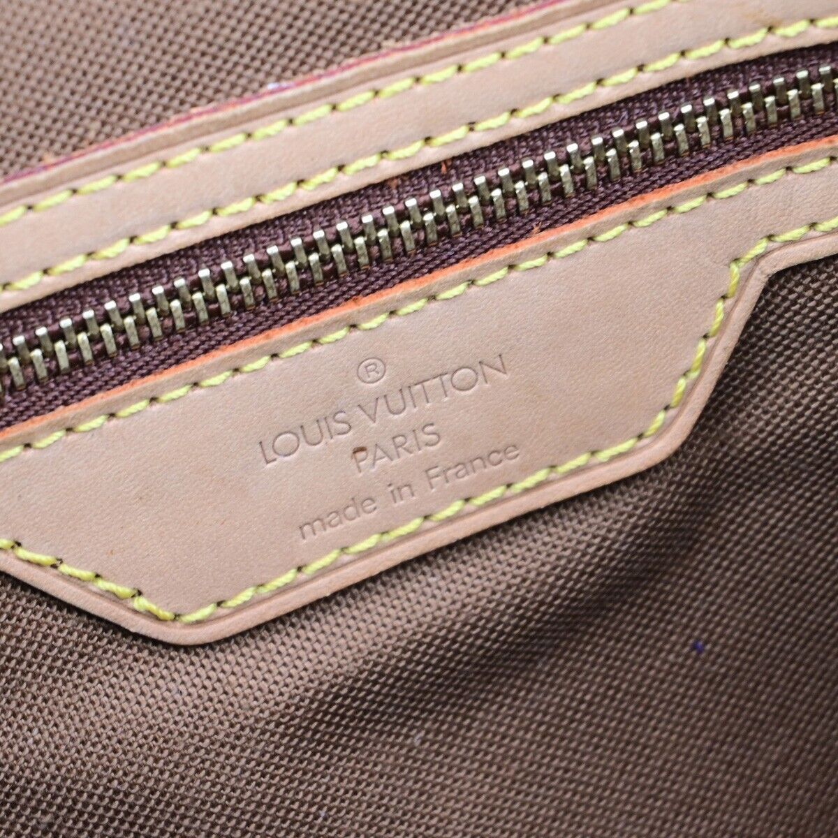 Louis Vuitton Mezzo Brown Canvas Shoulder Bag (Pre-Owned) Size ONE SIZE - 10 Thumbnail