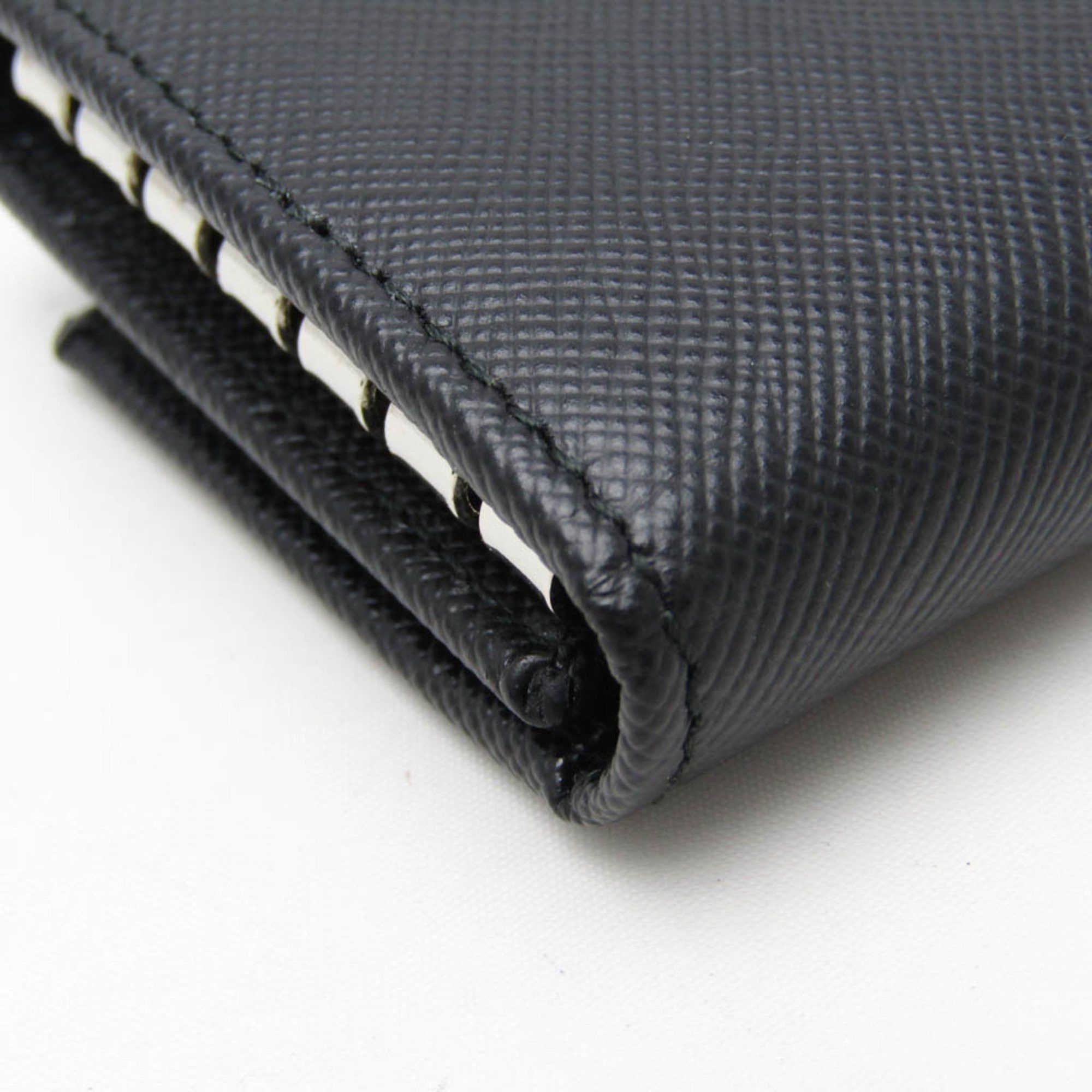 Prada Black Leather Wallet (Pre-Owned) Size ONE SIZE - 3 Thumbnail