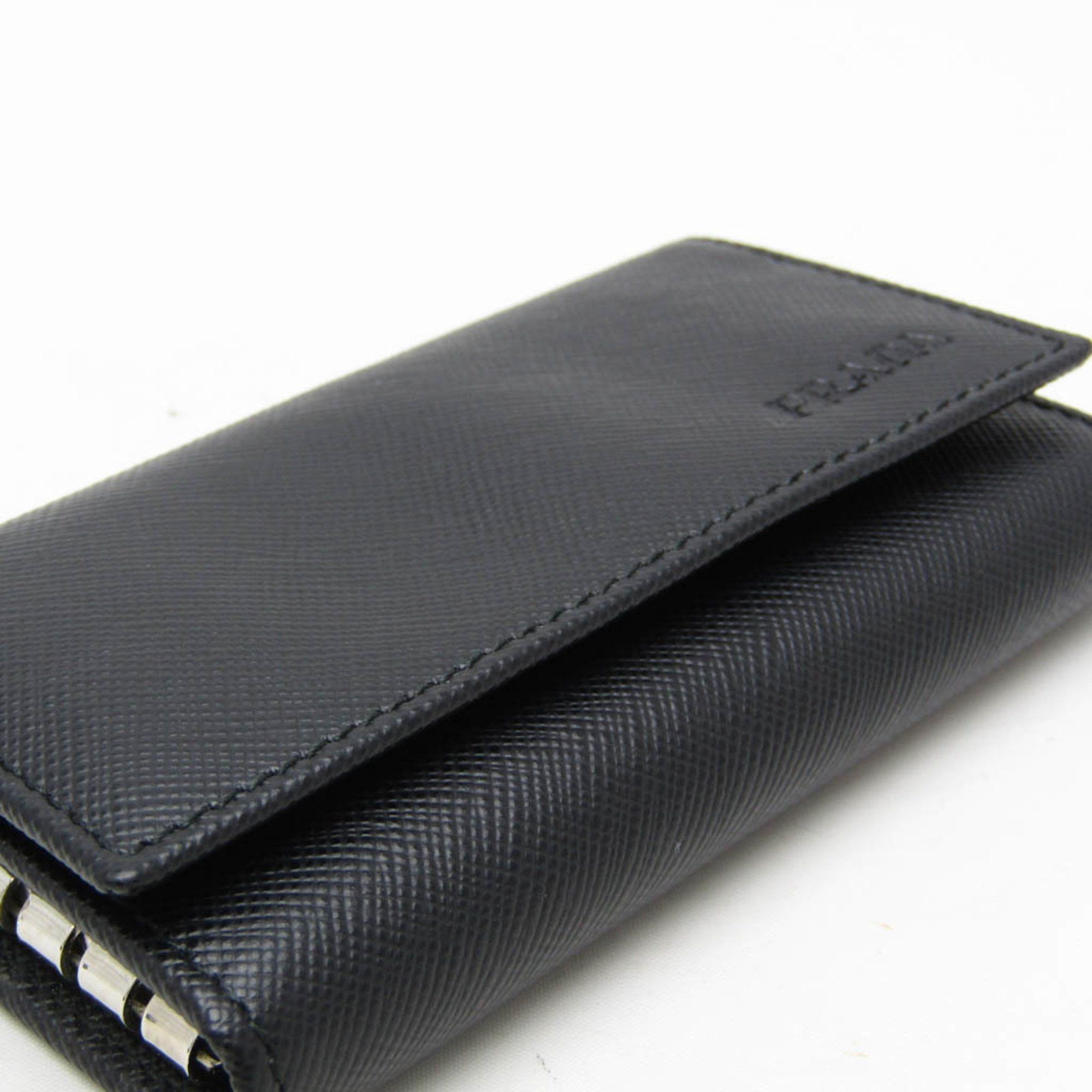 Prada Black Leather Wallet (Pre-Owned) Size ONE SIZE - 4 Thumbnail