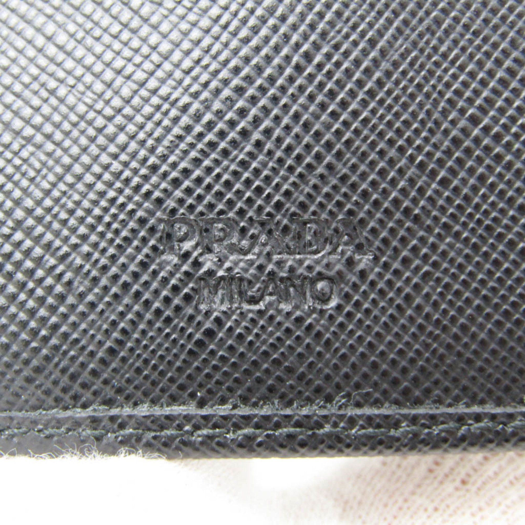 Prada Black Leather Wallet (Pre-Owned) Size ONE SIZE - 8 Thumbnail